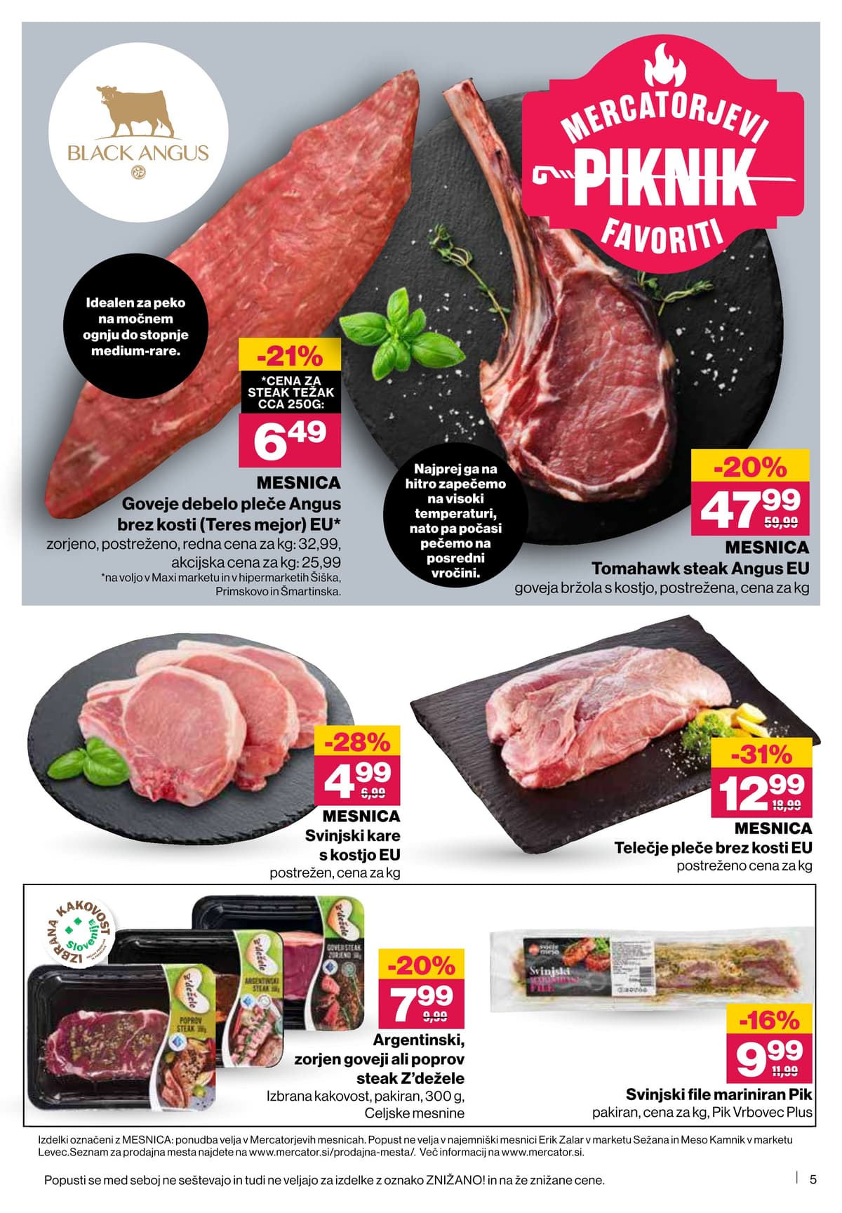 Stran 5. Mercator kataloga - Akcijska Ponudba od 21.04.2026.