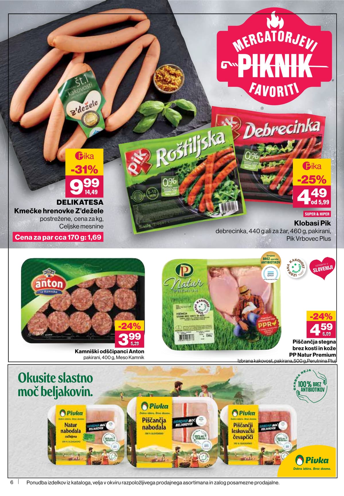 Stran 6. Mercator kataloga - Akcijska Ponudba