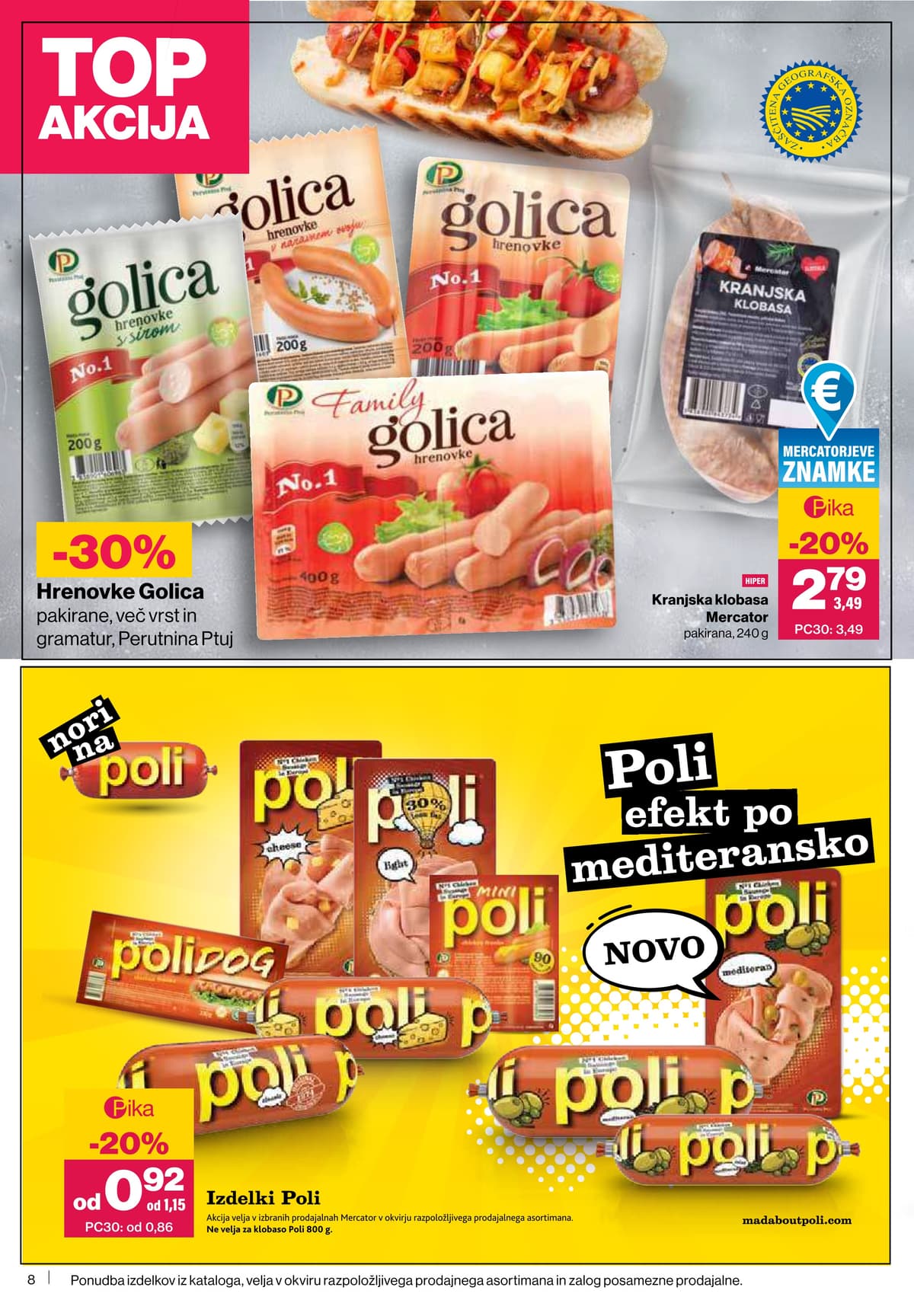 Stran 8. Mercator kataloga - Akcijska Ponudba