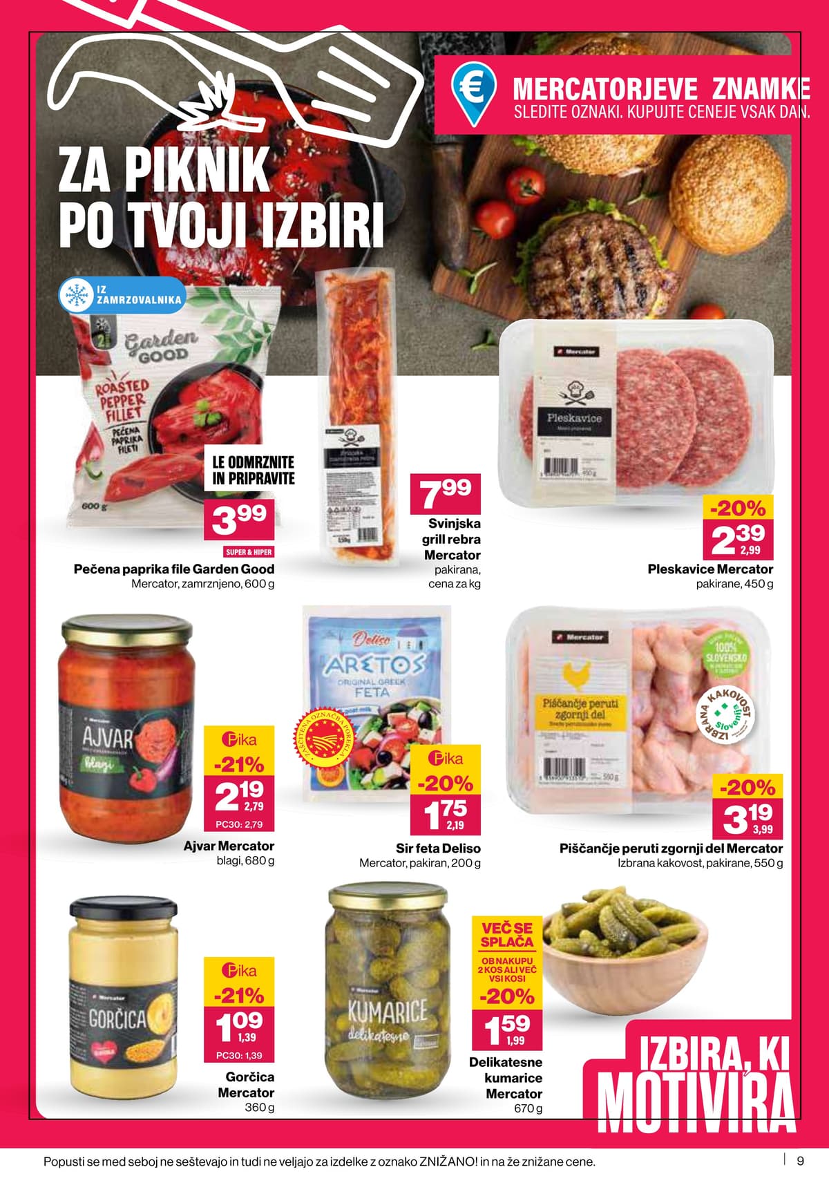 Stran 9. Mercator kataloga - Akcijska Ponudba