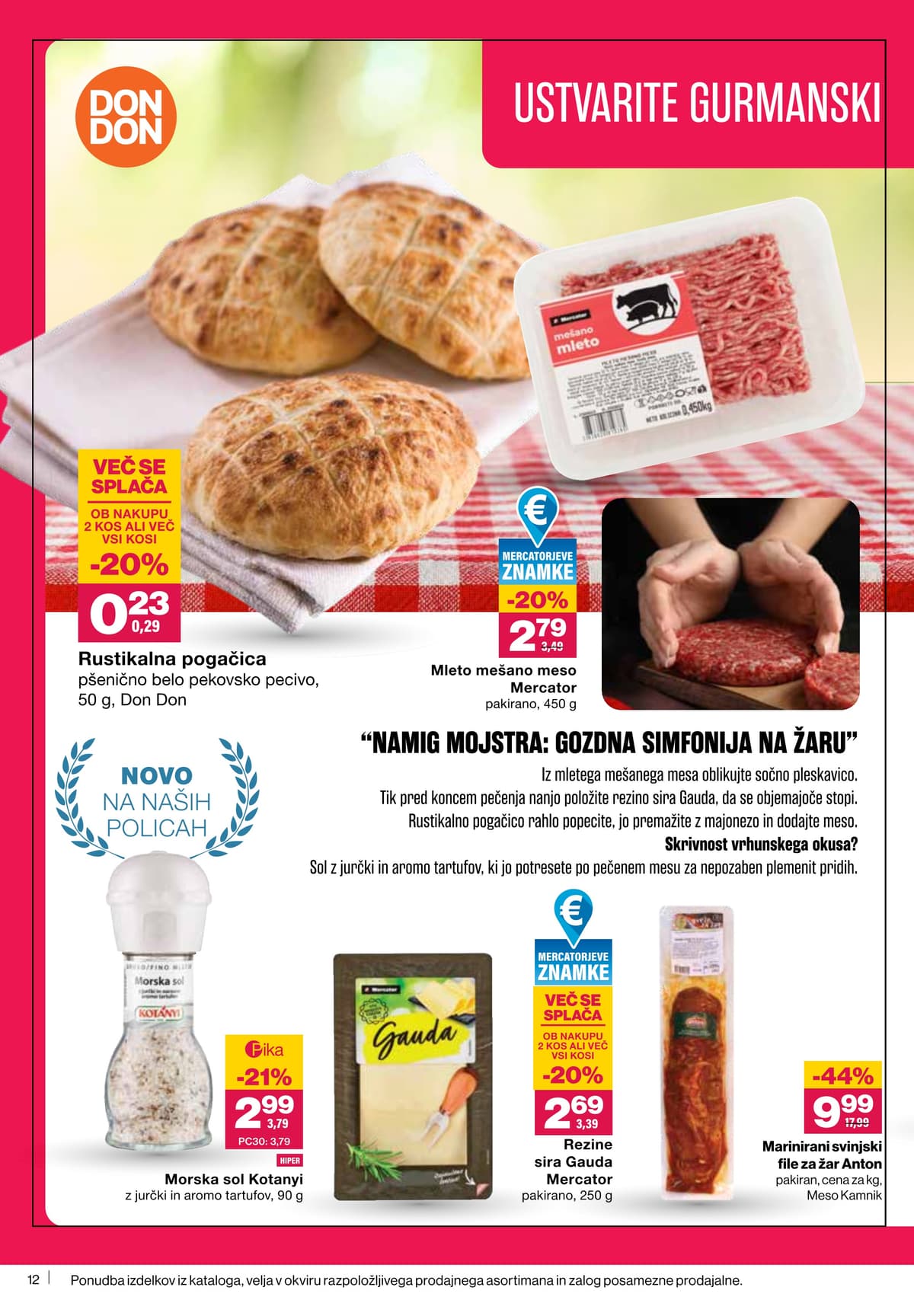 Stran 12. Mercator kataloga - Akcijska Ponudba od 06.05.2026.