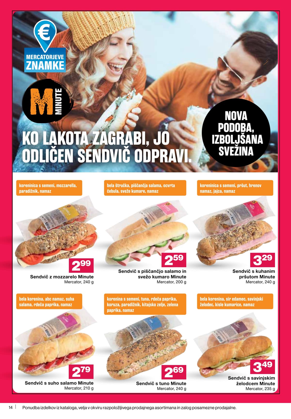 Stran 14. Mercator kataloga - Akcijska Ponudba od 06.05.2026.
