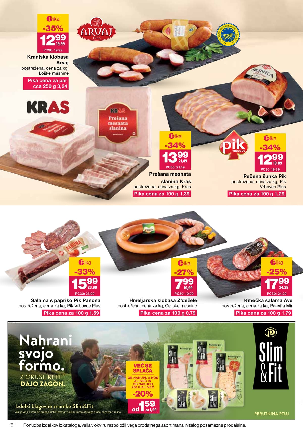 Stran 16. Mercator kataloga - Akcijska Ponudba od 06.05.2026.