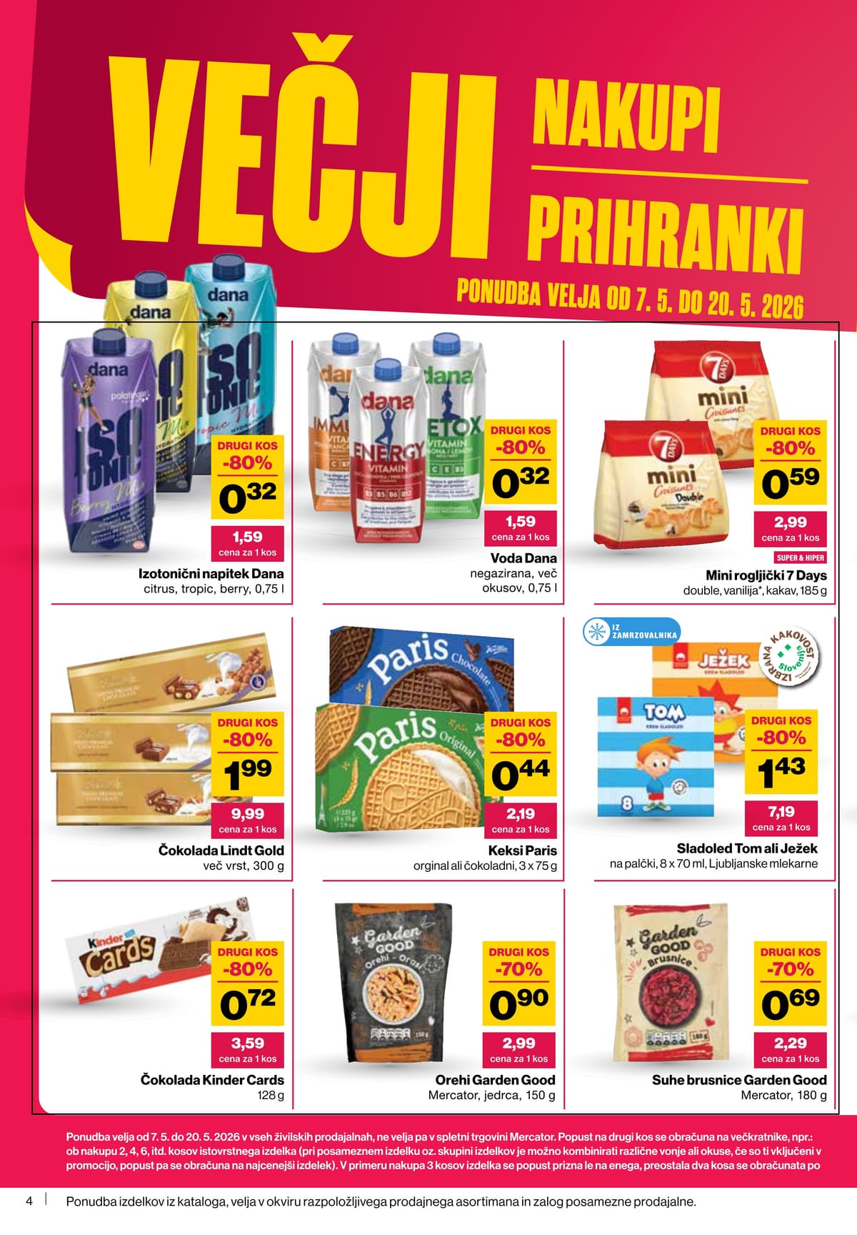 Stran 4. Mercator kataloga - Akcijska Ponudba