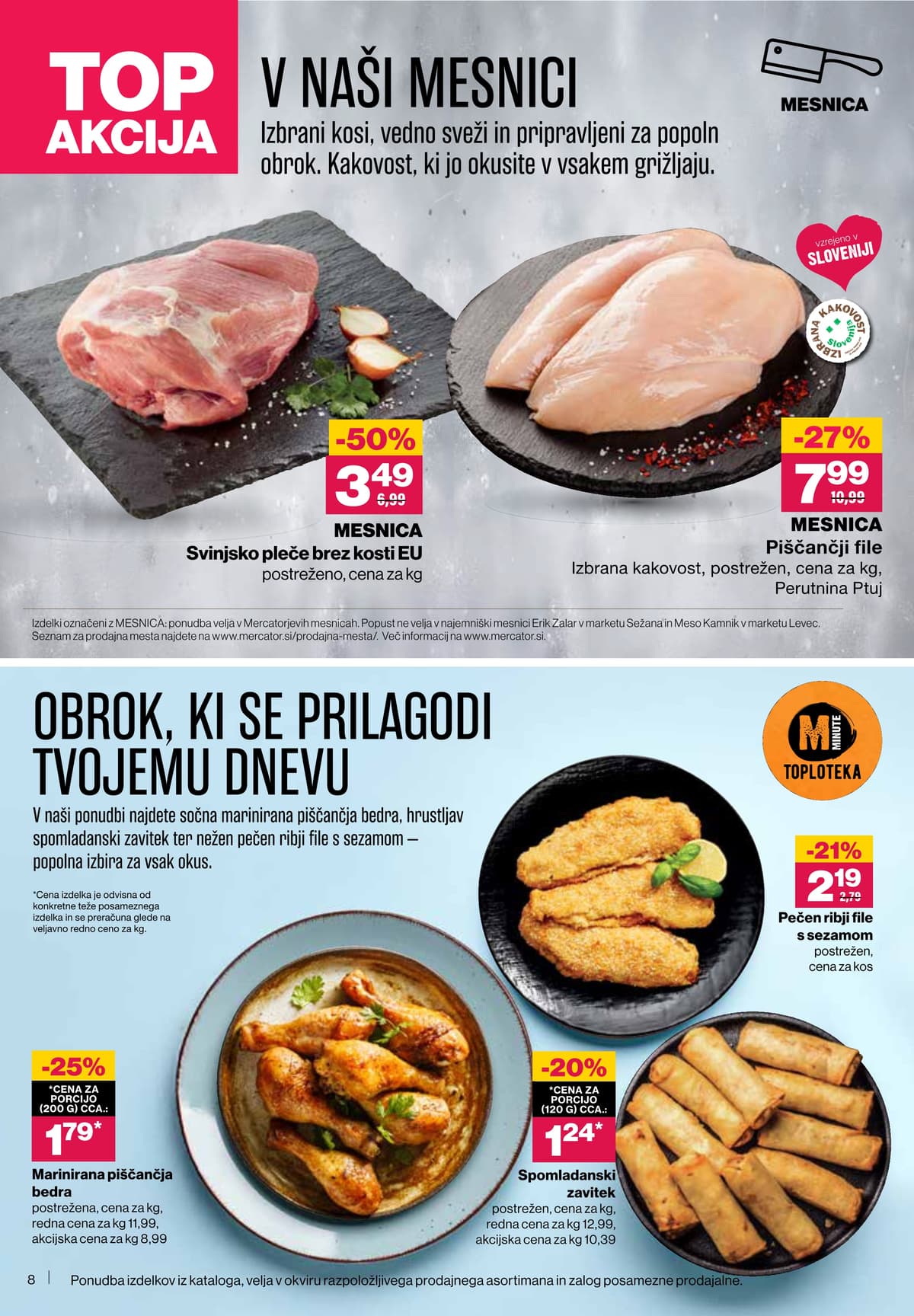 Stran 8. Mercator kataloga - Akcijska Ponudba od 06.05.2026.