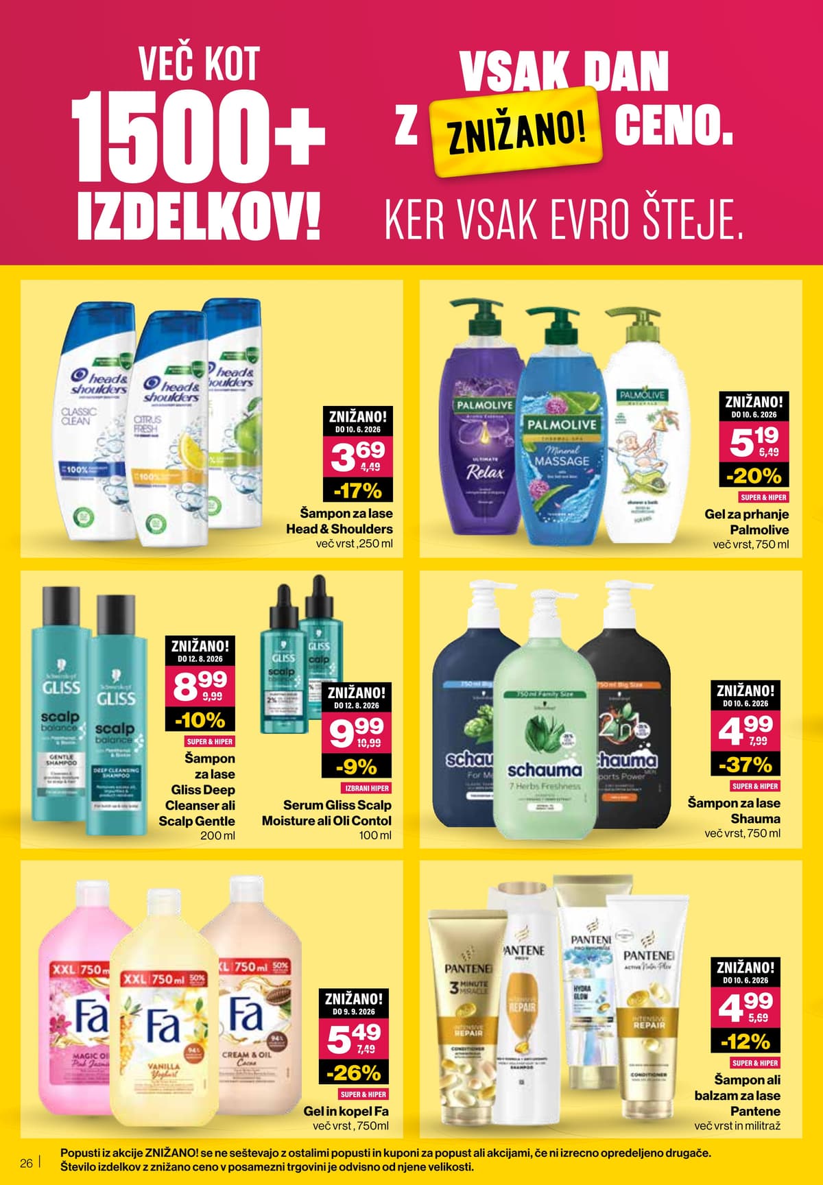 Stran 26. Mercator kataloga - Poletje od 09.05.2026.