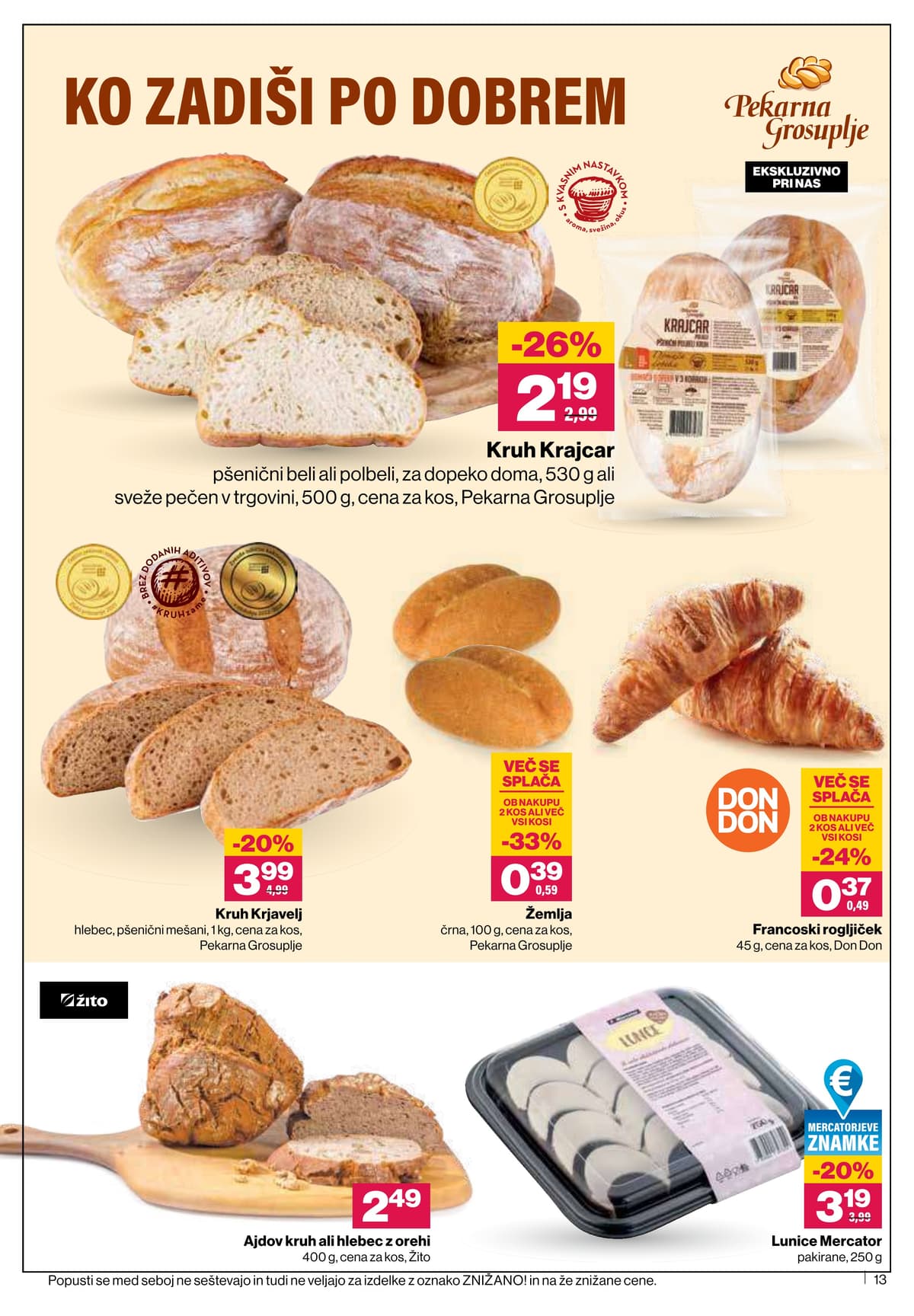 Stran 13. Mercator kataloga - Akcijska Ponudba