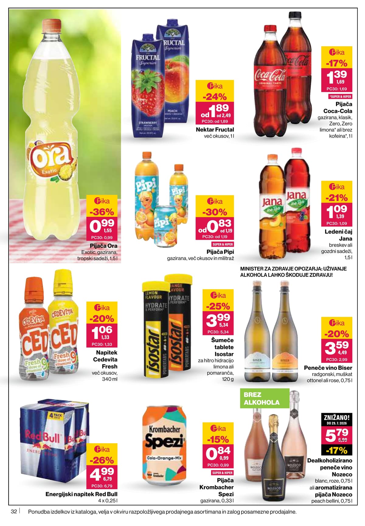 Stran 32. Mercator kataloga - Akcijska Ponudba