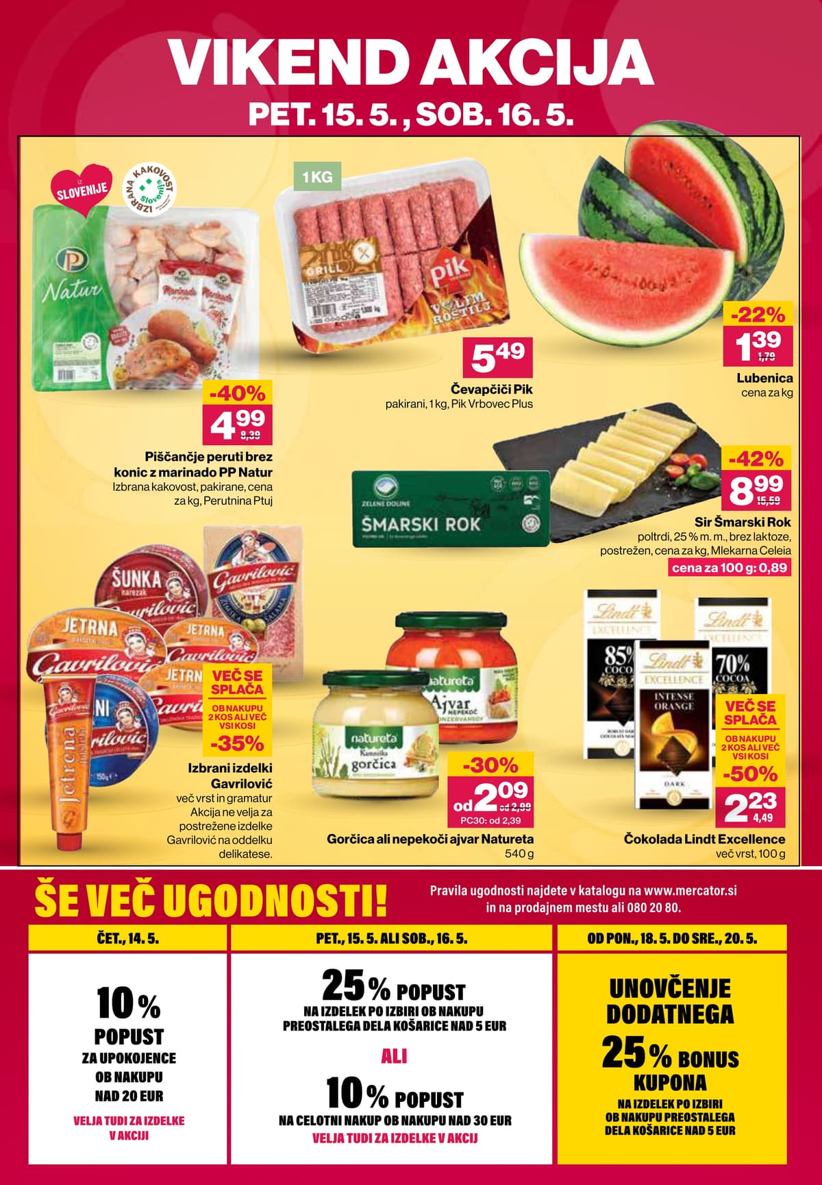 Stran 40. Mercator kataloga - Akcijska Ponudba