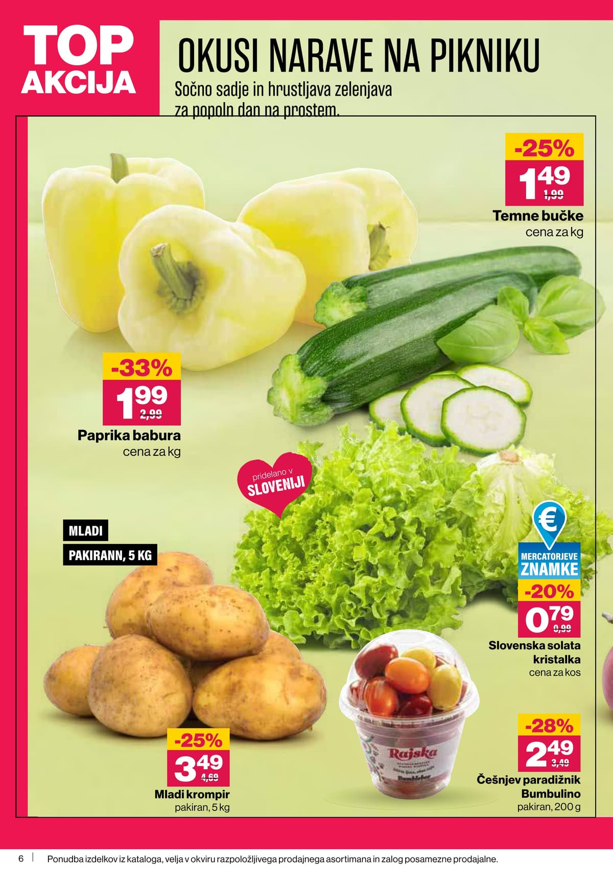 Stran 6. Mercator kataloga - Akcijska Ponudba