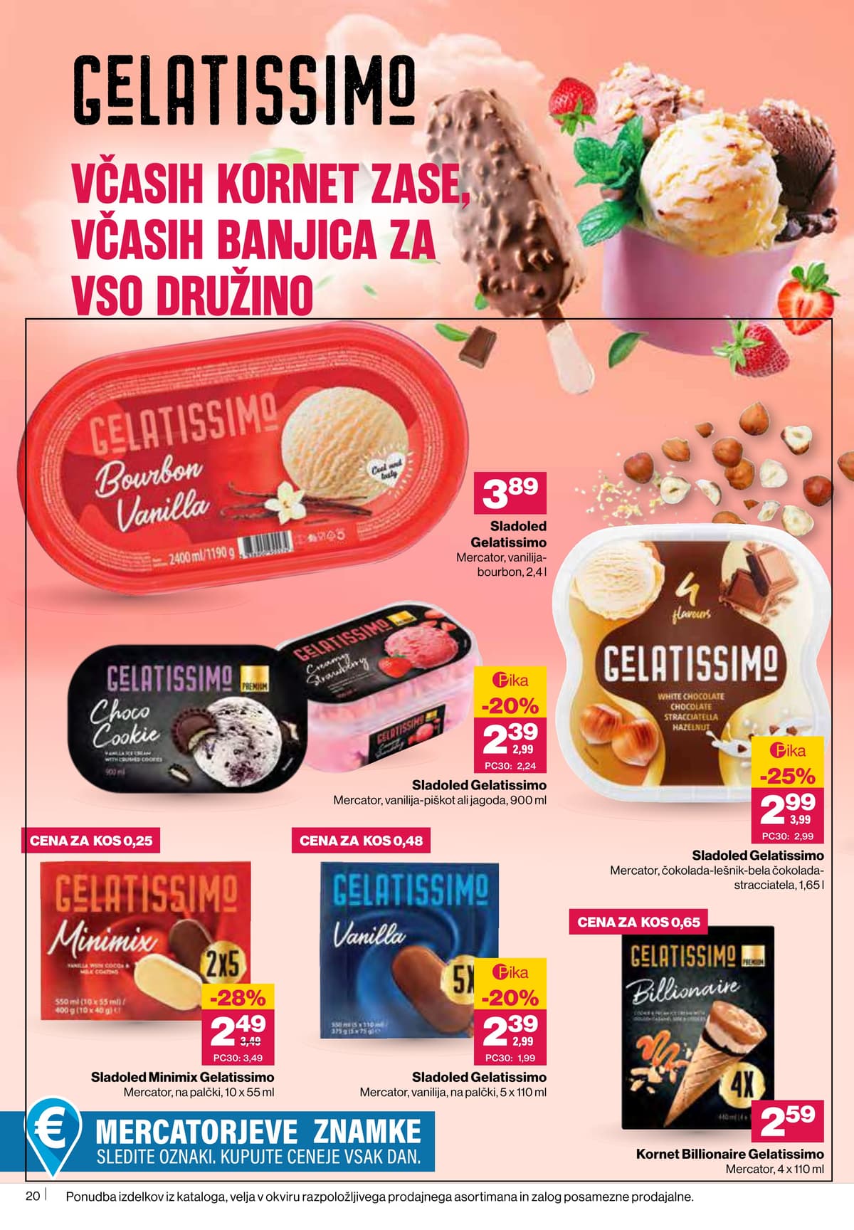 Stran 20. Mercator kataloga - Akcijska Ponudba od 19.05.2026.
