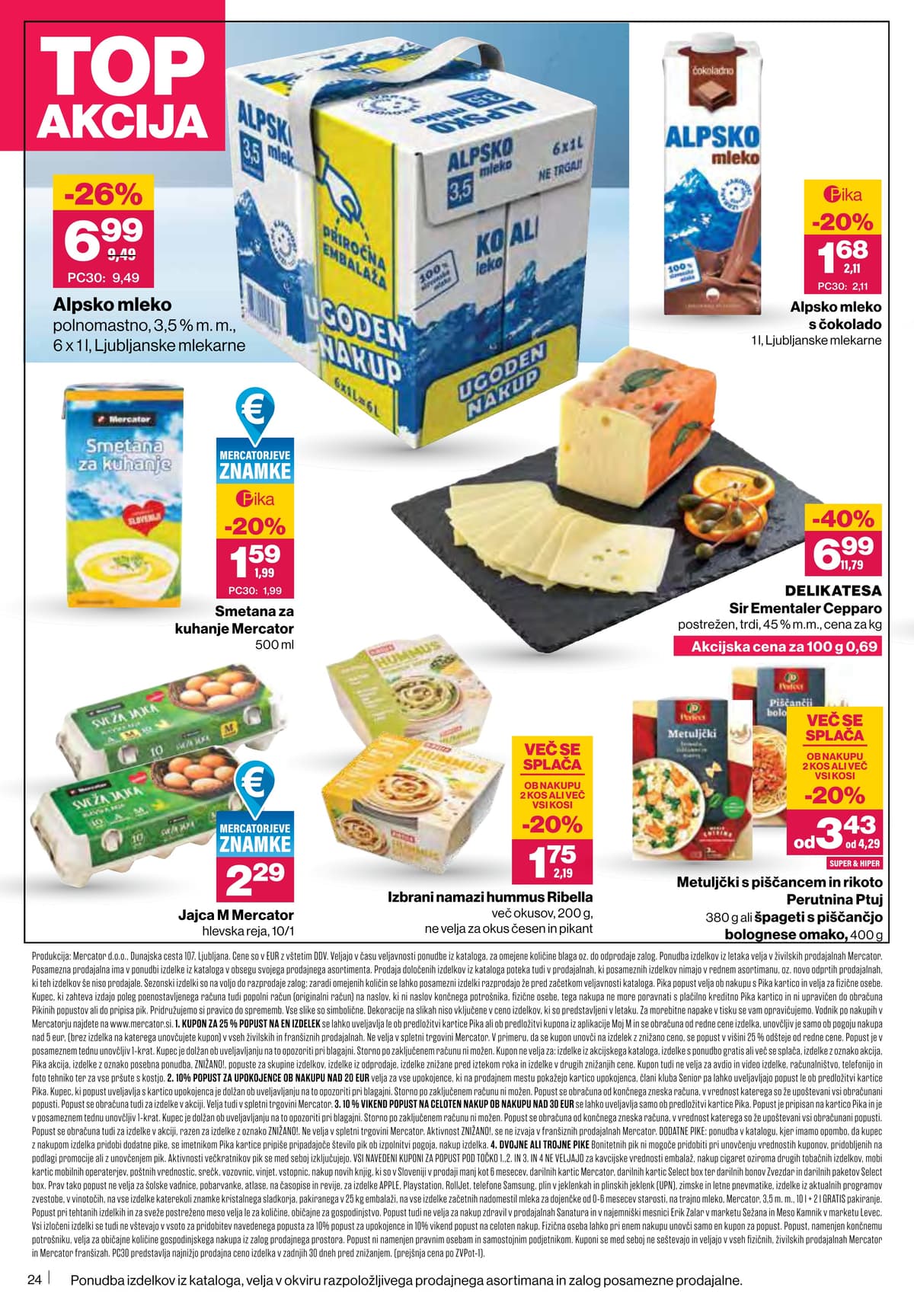 Stran 24. Mercator kataloga - Akcijska Ponudba od 19.05.2026.