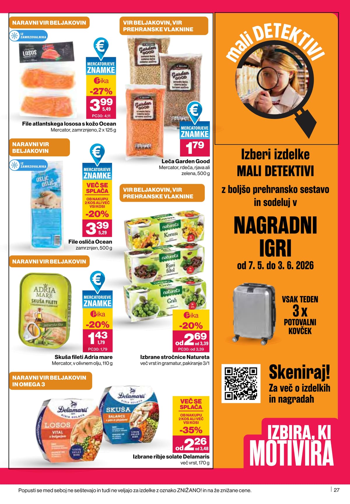Stran 27. Mercator kataloga - Akcijska Ponudba od 19.05.2026.