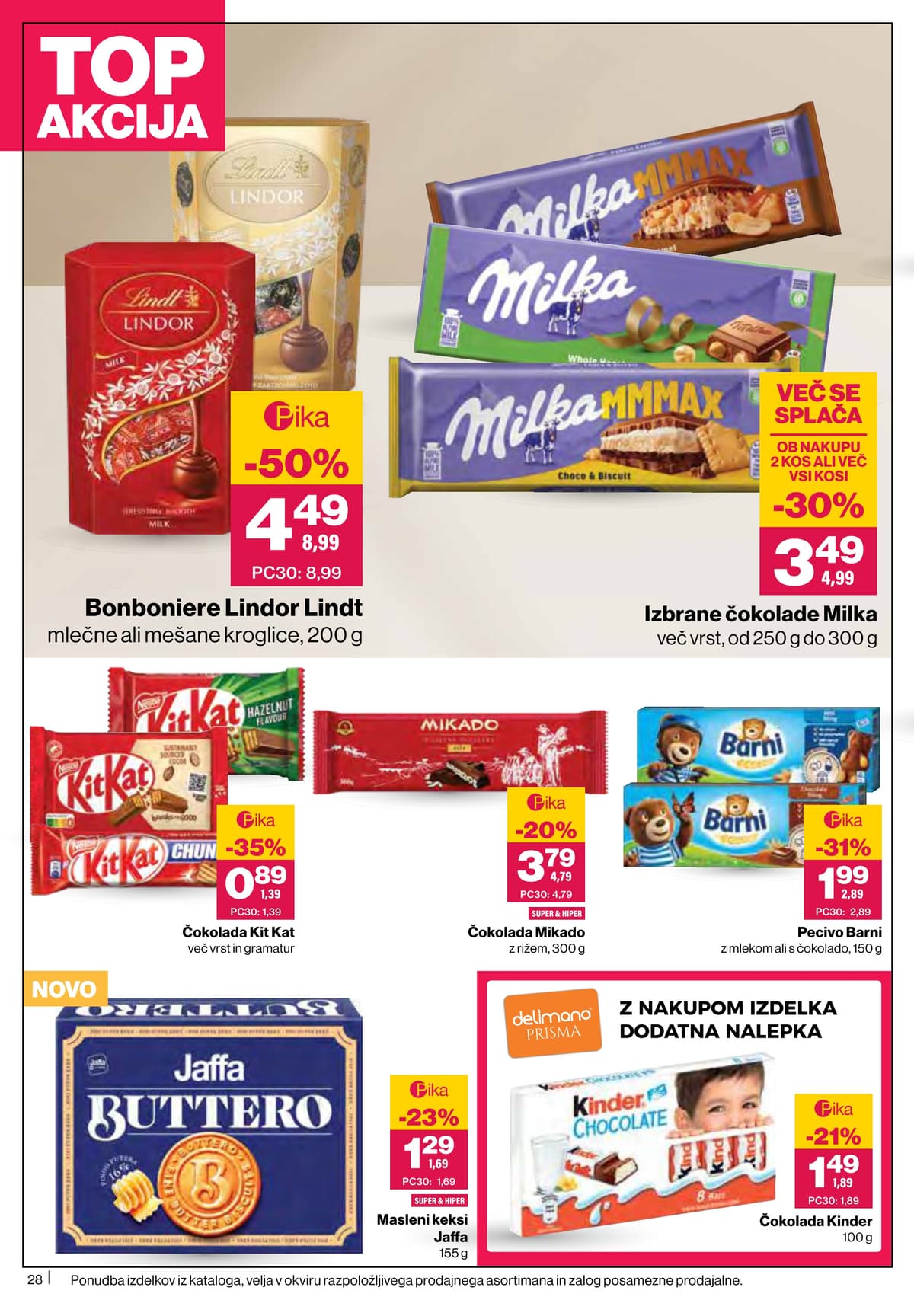 Stran 28. Mercator kataloga - Akcijska Ponudba