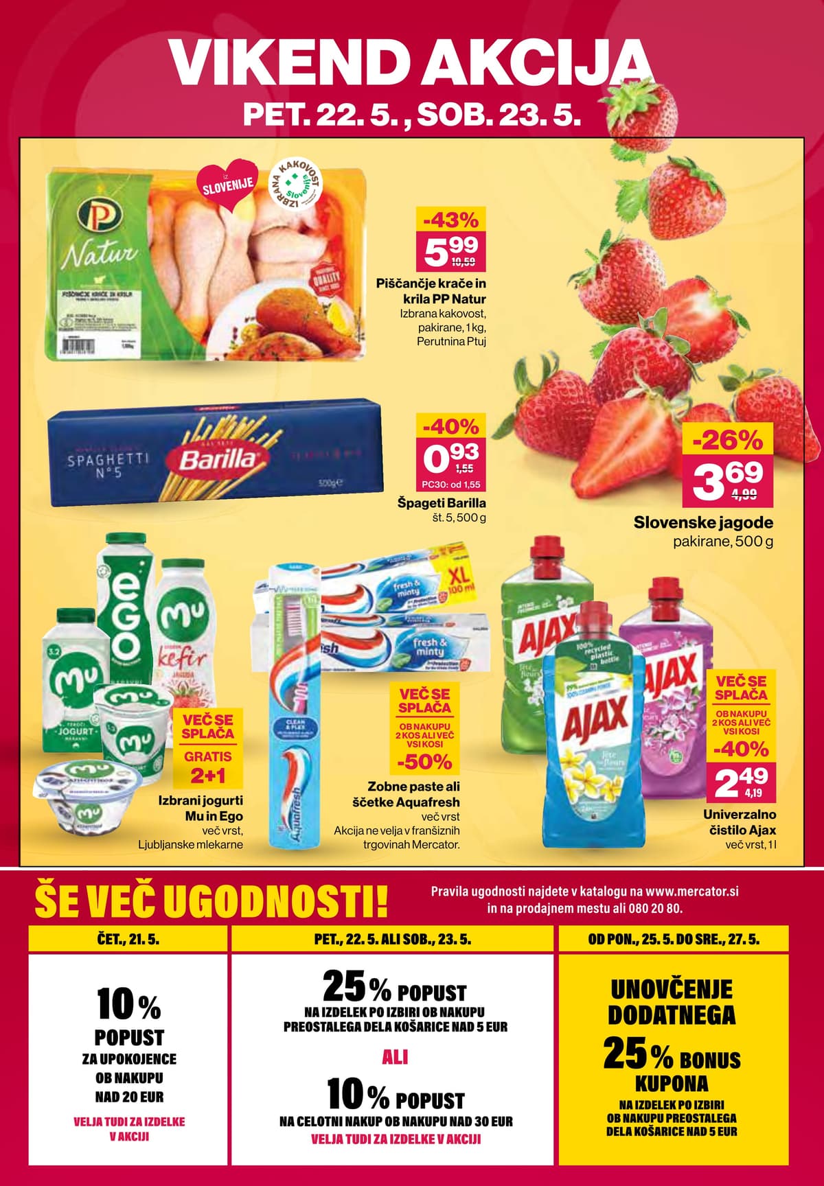 Stran 40. Mercator kataloga - Akcijska Ponudba od 19.05.2026.
