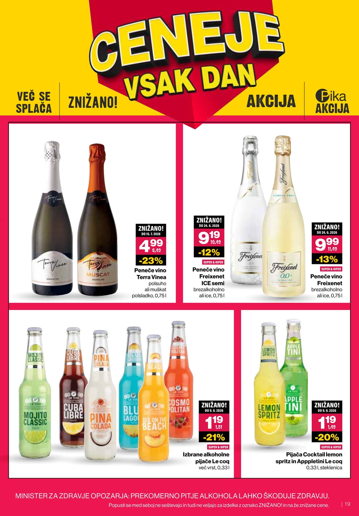 Stran 19. Mercator kataloga - Pijače od 27.05.2026.