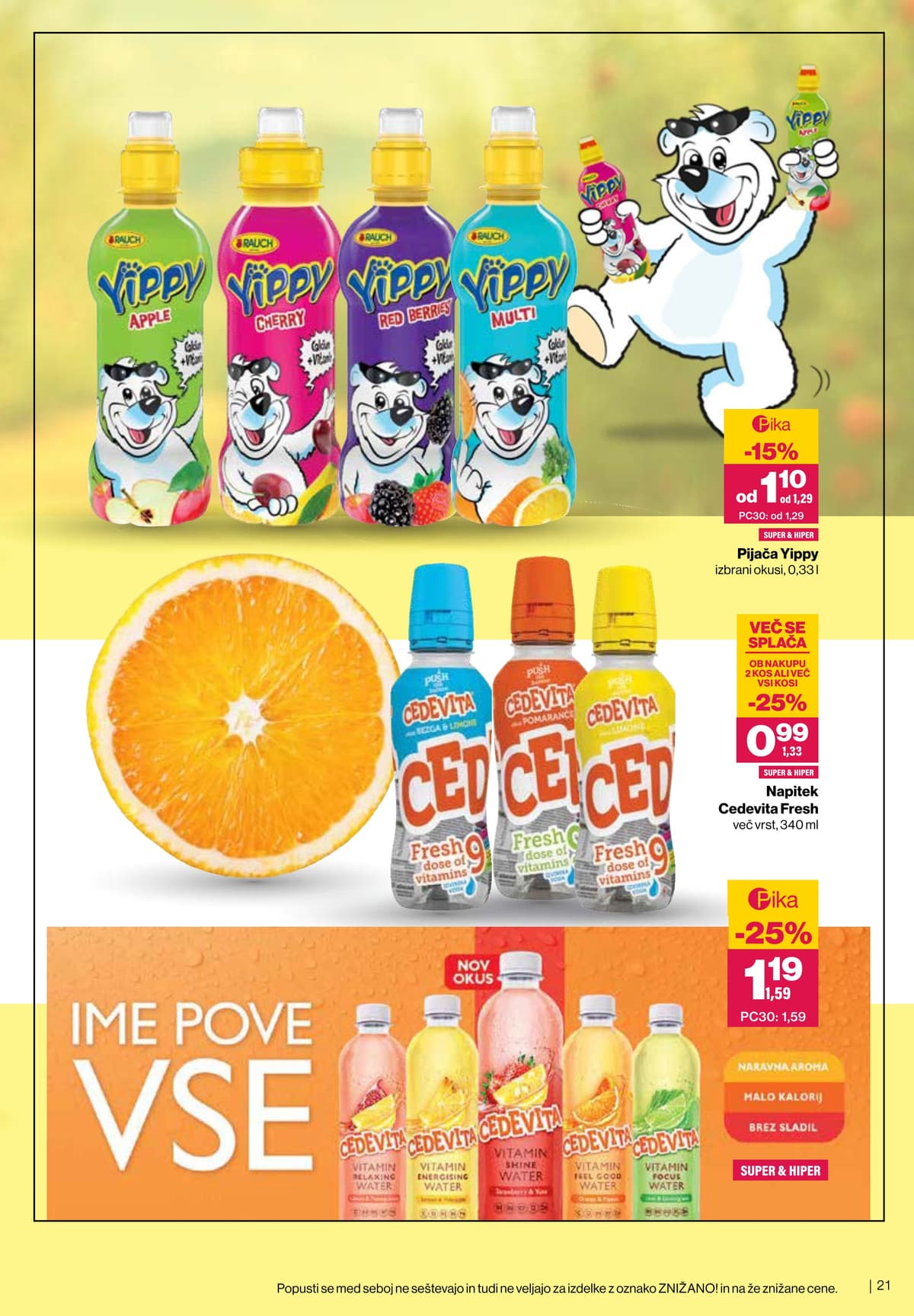 Stran 21. Mercator kataloga - Pijače od 27.05.2026.