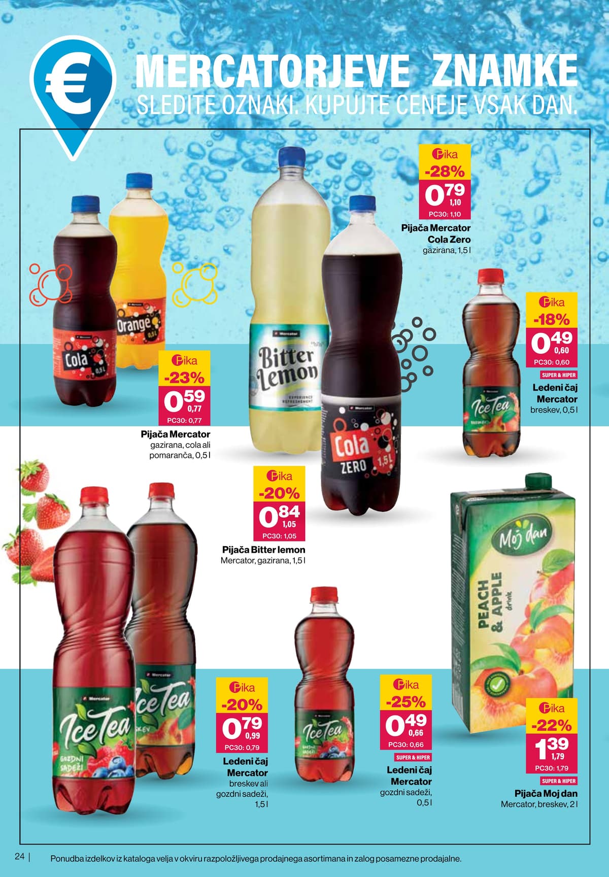 Stran 24. Mercator kataloga - Pijače od 27.05.2026.