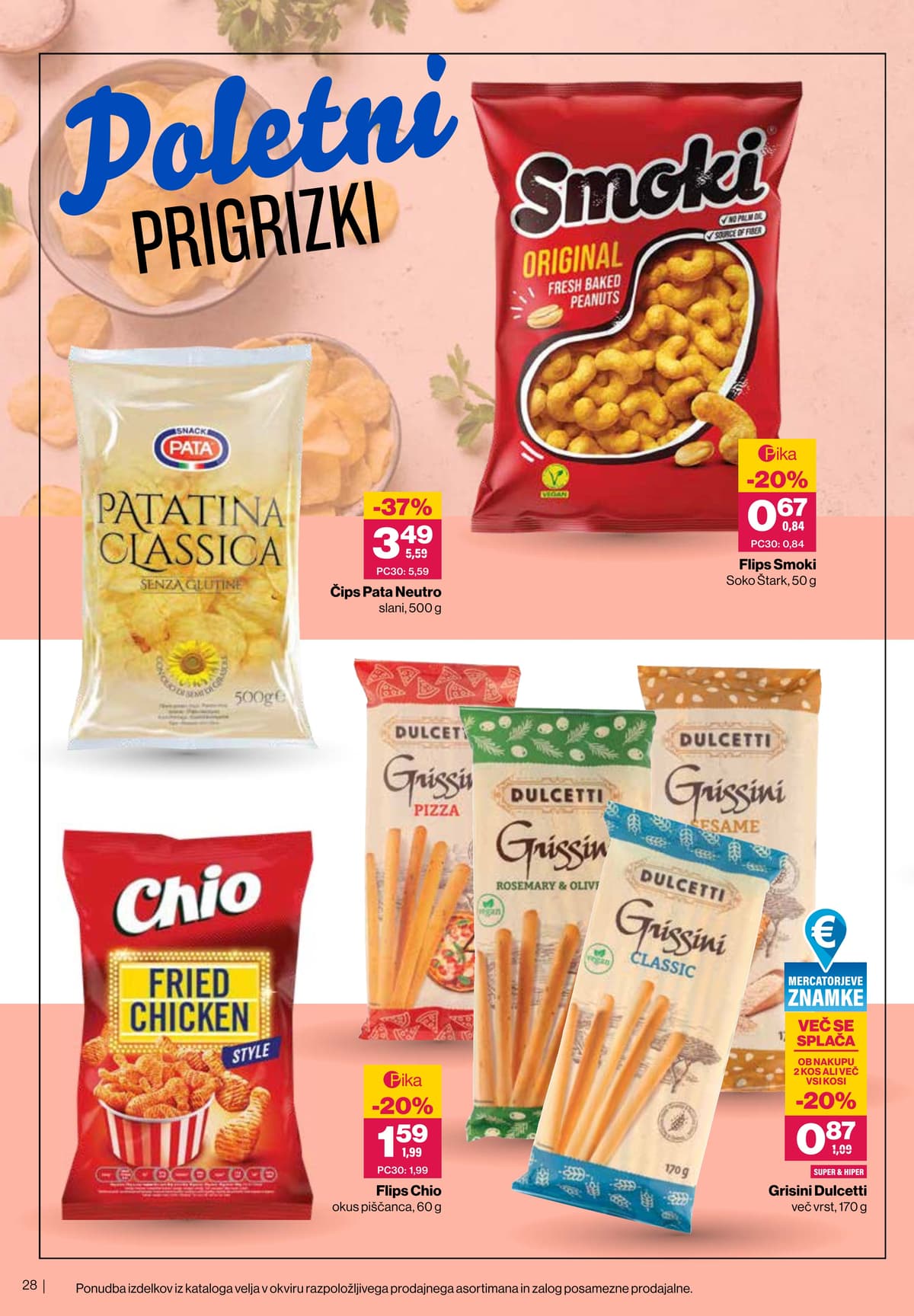 Stran 28. Mercator kataloga - Pijače