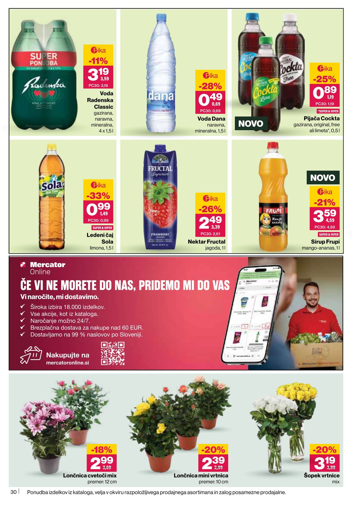Stran 30. Mercator kataloga - Akcijska Ponudba