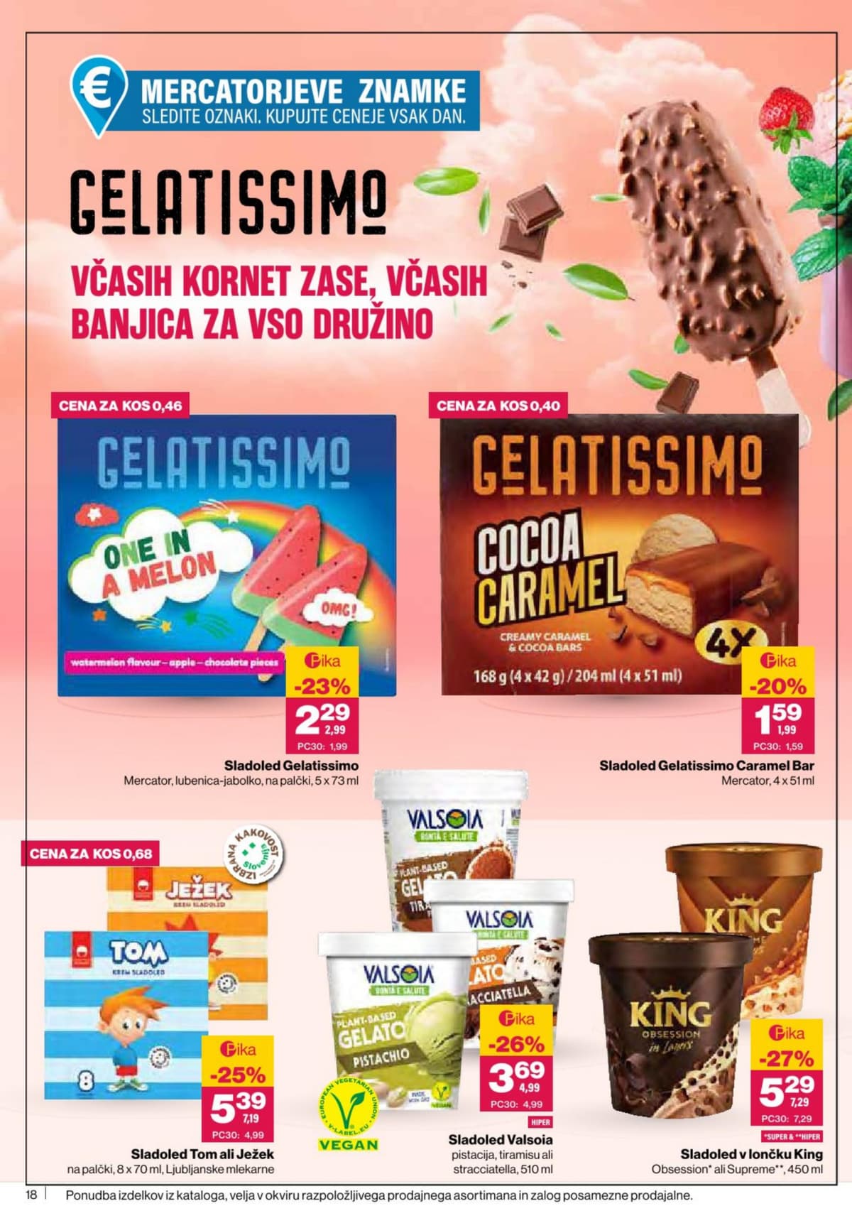 Stran 18. Mercator kataloga - Akcijska Ponudba od 01.06.2026.