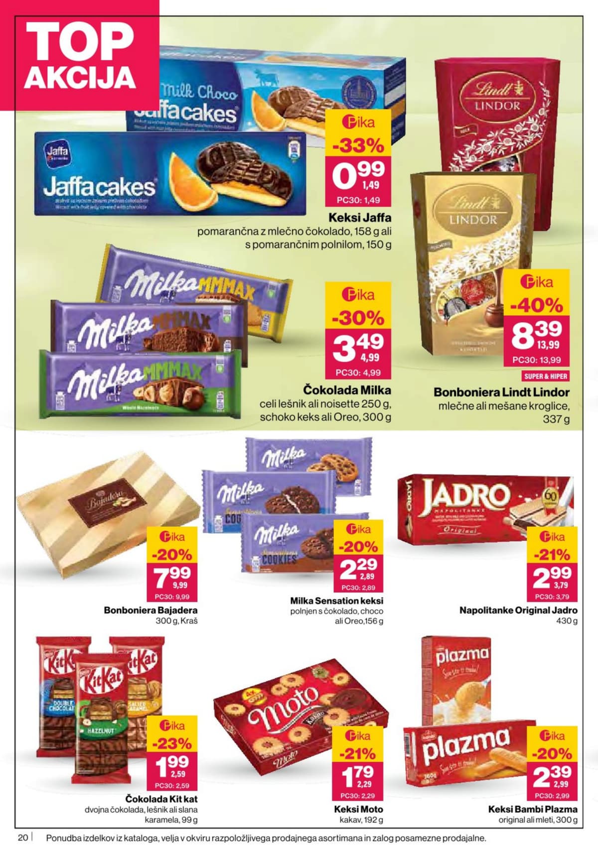 Stran 20. Mercator kataloga - Akcijska Ponudba od 01.06.2026.