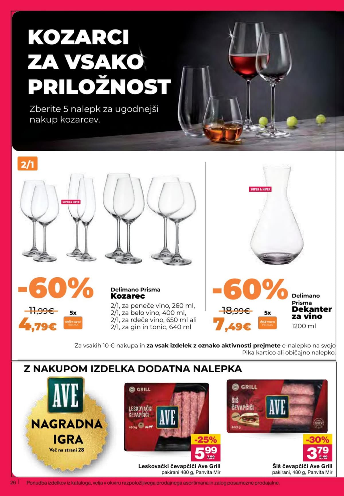 Stran 26. Mercator kataloga - Akcijska Ponudba od 01.06.2026.