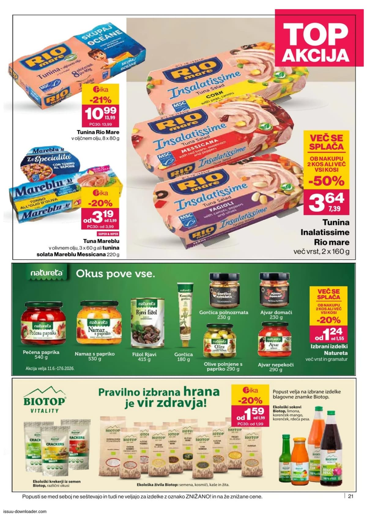 Stran 21. Mercator kataloga - Akcijska Ponudba