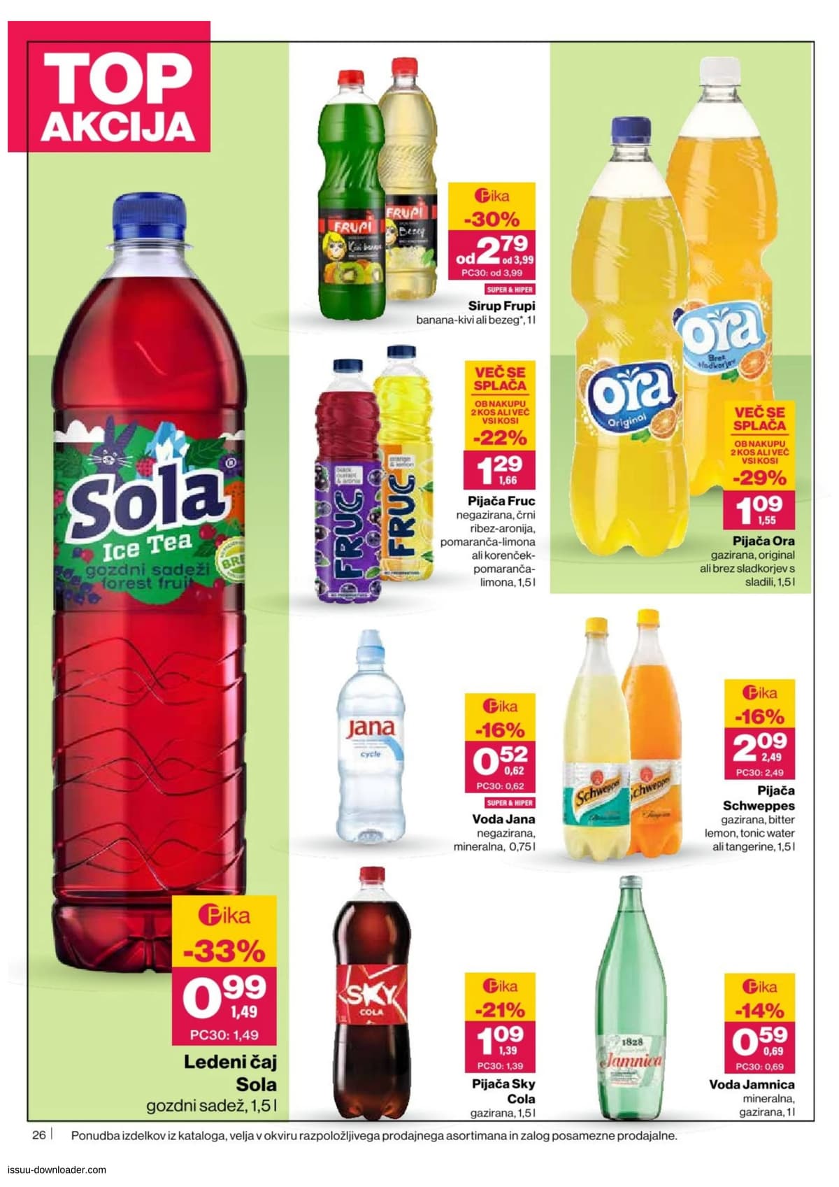 Stran 26. Mercator kataloga - Akcijska Ponudba