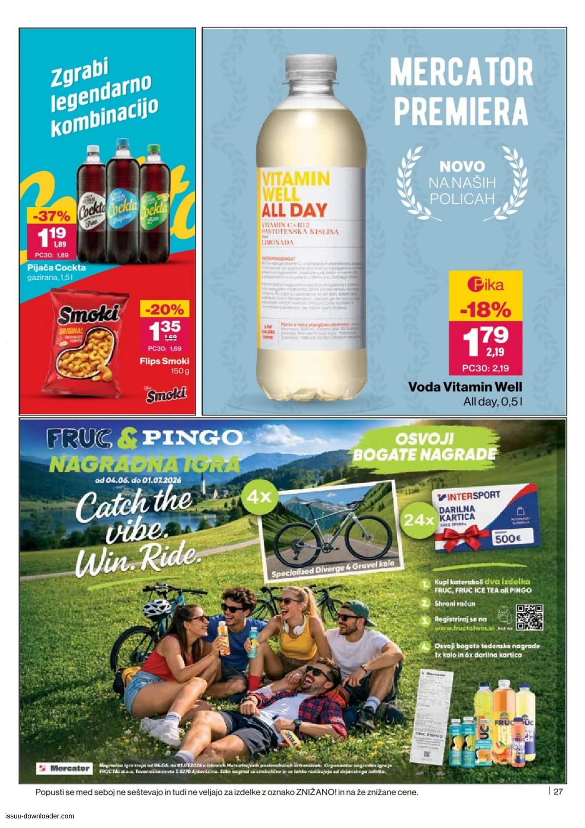 Stran 27. Mercator kataloga - Akcijska Ponudba od 08.06.2026