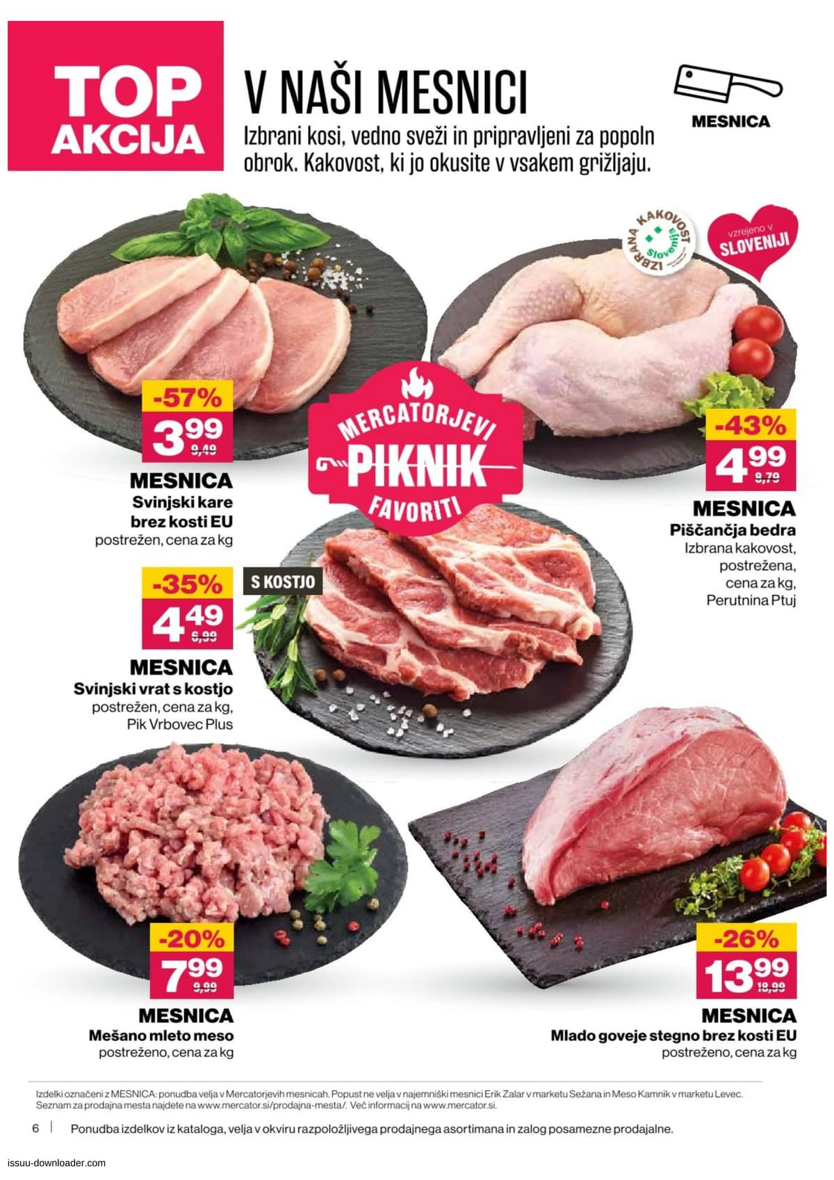 Stran 6. Mercator kataloga - Akcijska Ponudba