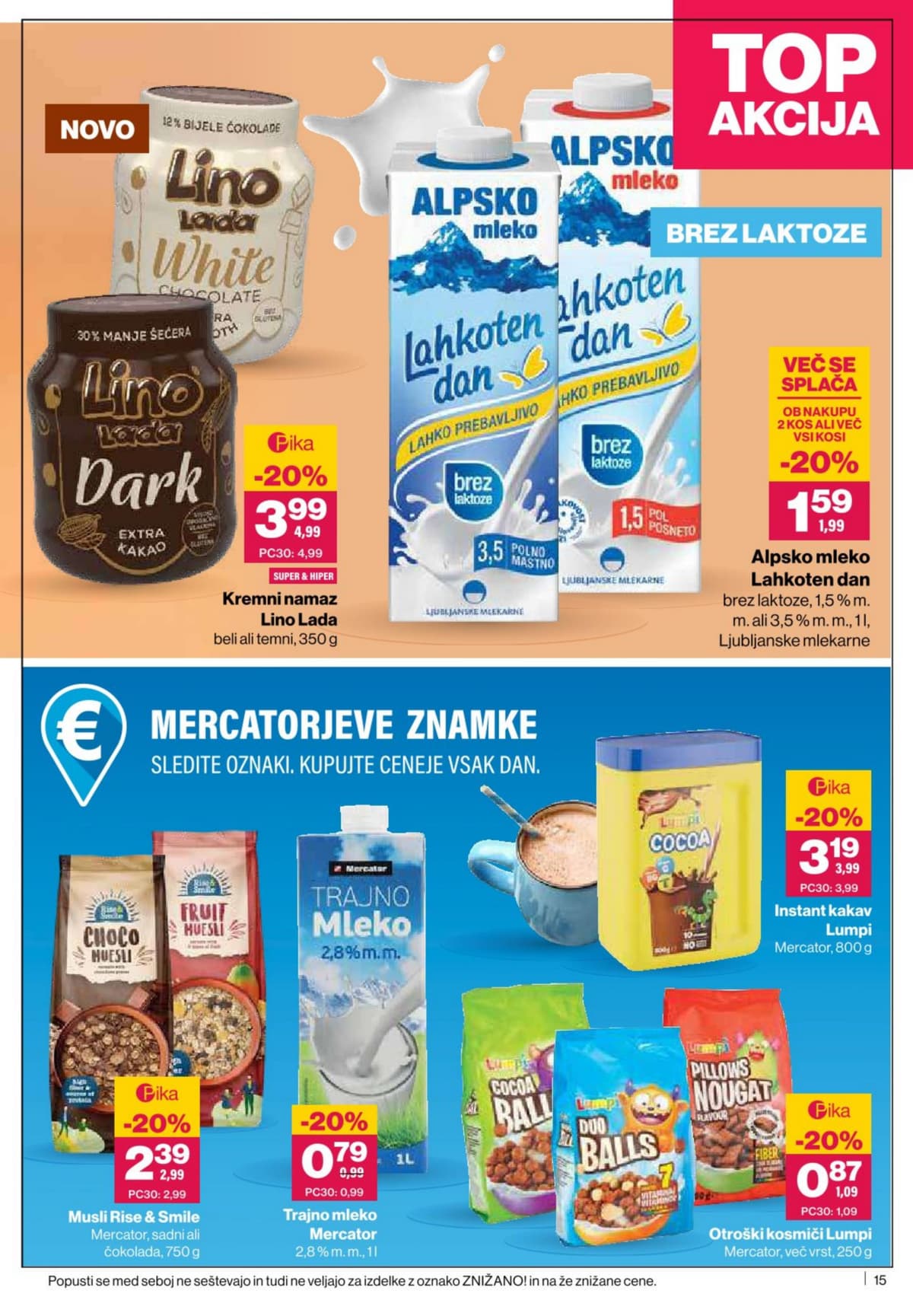 Stran 15. Mercator kataloga - Akcijska Ponudba