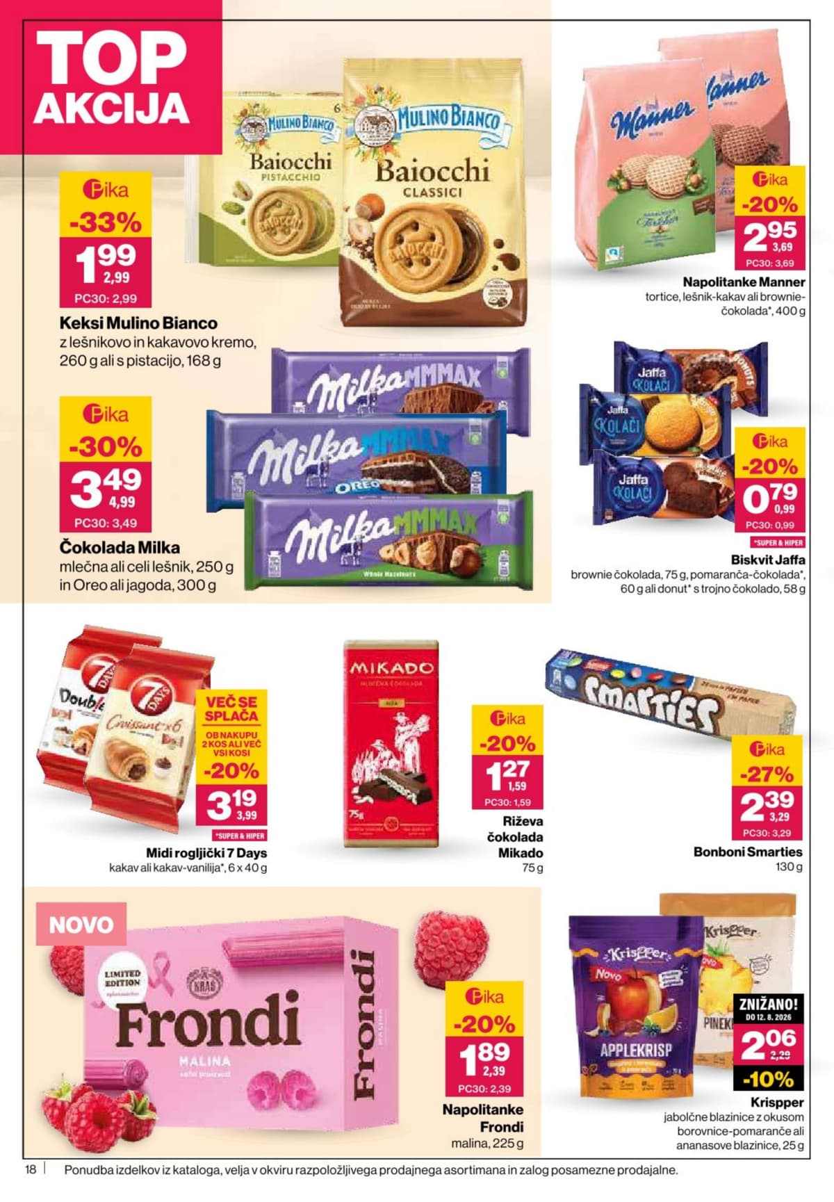 Stran 18. Mercator kataloga - Akcijska Ponudba