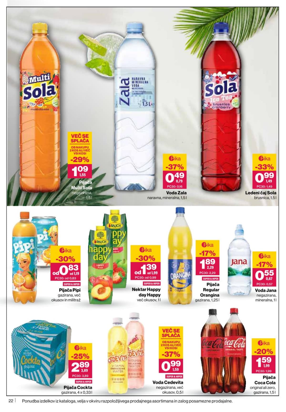 Stran 22. Mercator kataloga - Akcijska Ponudba