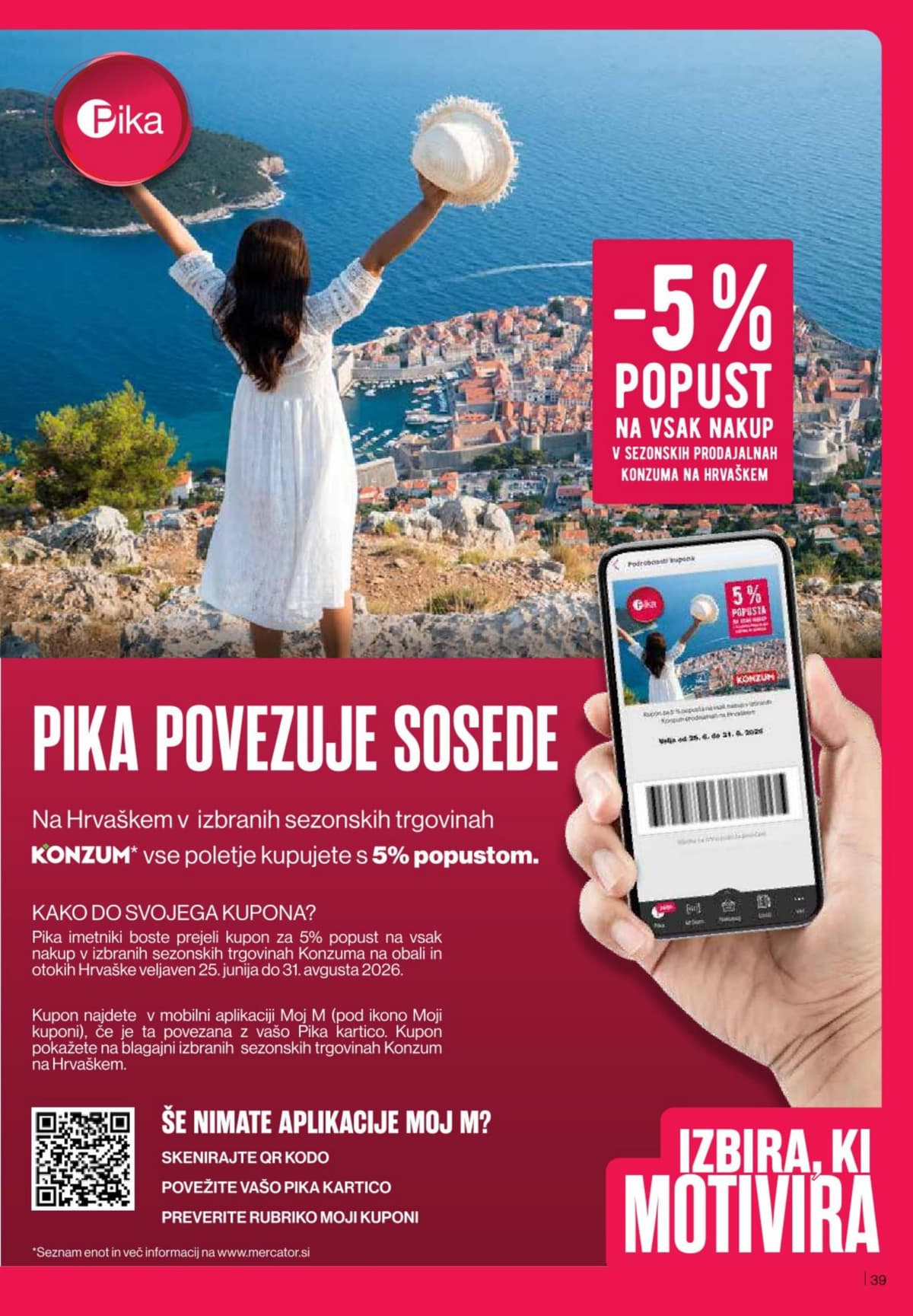 Stran 39. Mercator kataloga - Akcijska Ponudba od 17.06.2026