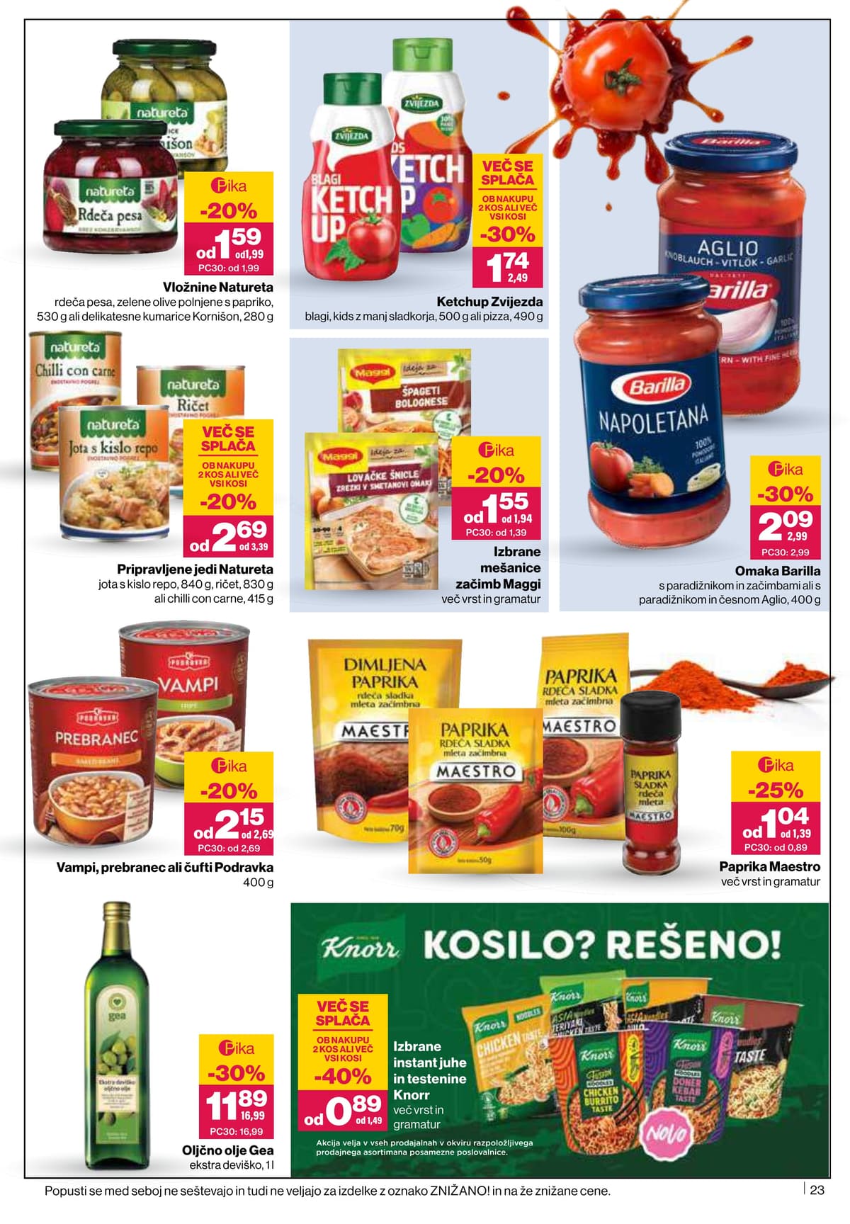 Stran 23. Mercator kataloga - Akcijska Ponudba