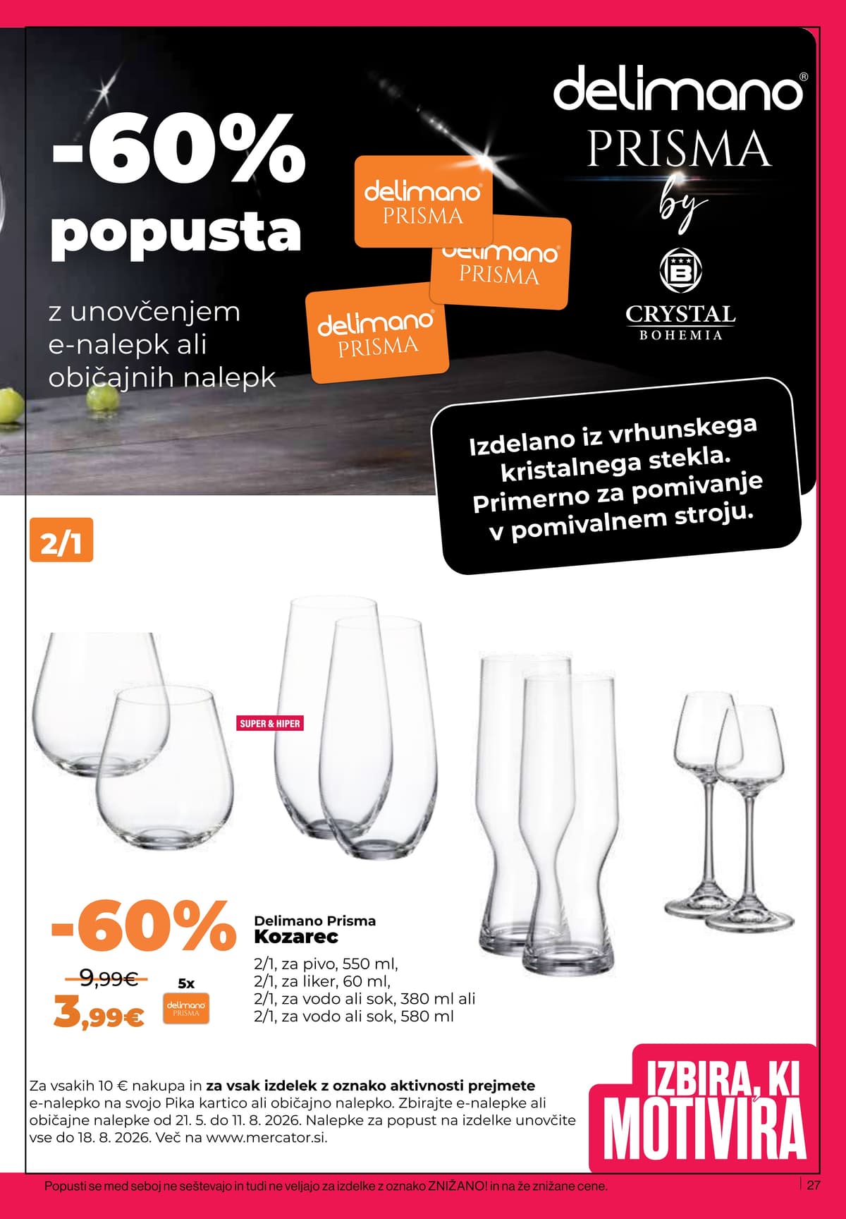 Stran 27. Mercator kataloga - Akcijska Ponudba od 23.06.2026