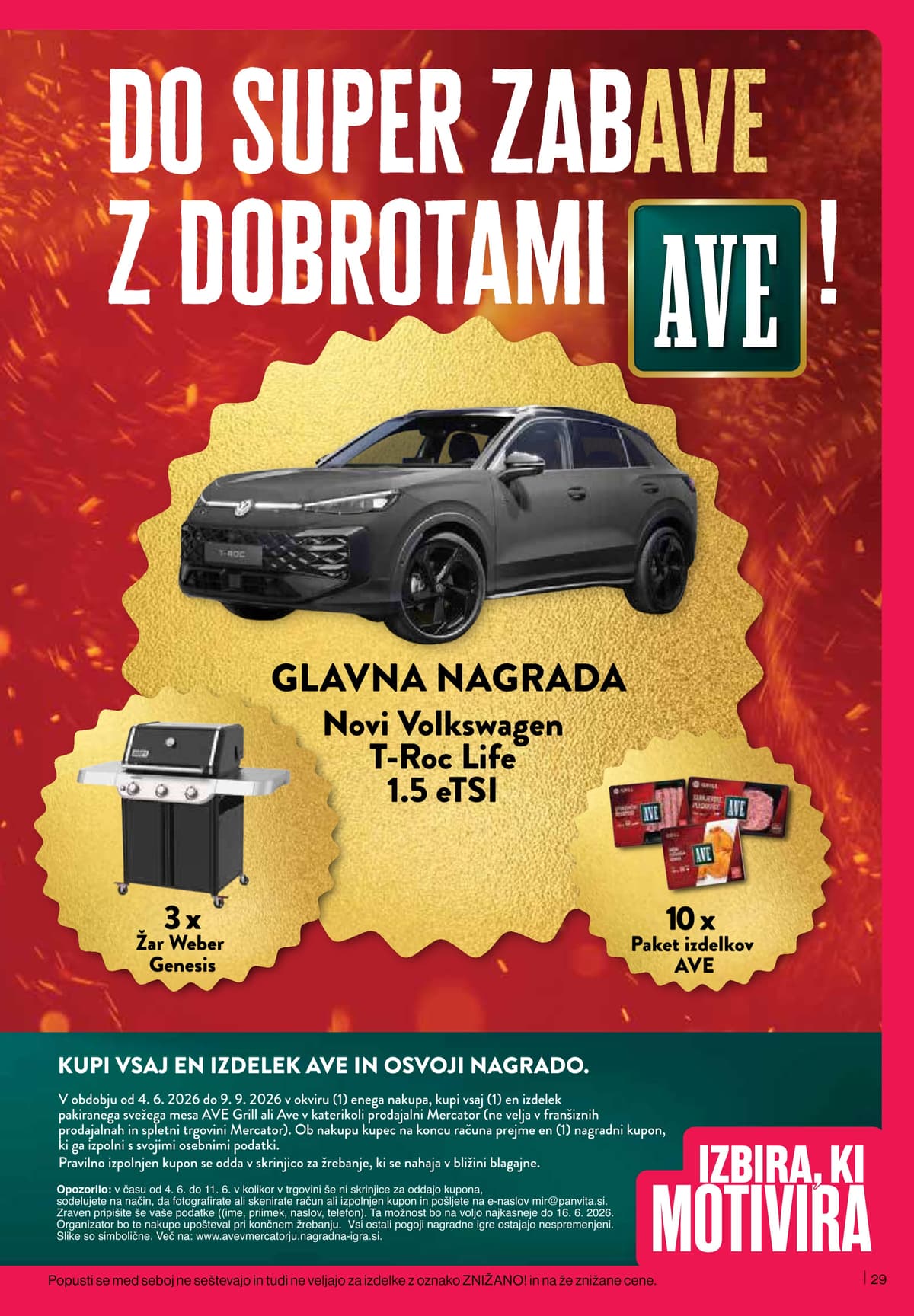 Stran 29. Mercator kataloga - Akcijska Ponudba od 23.06.2026