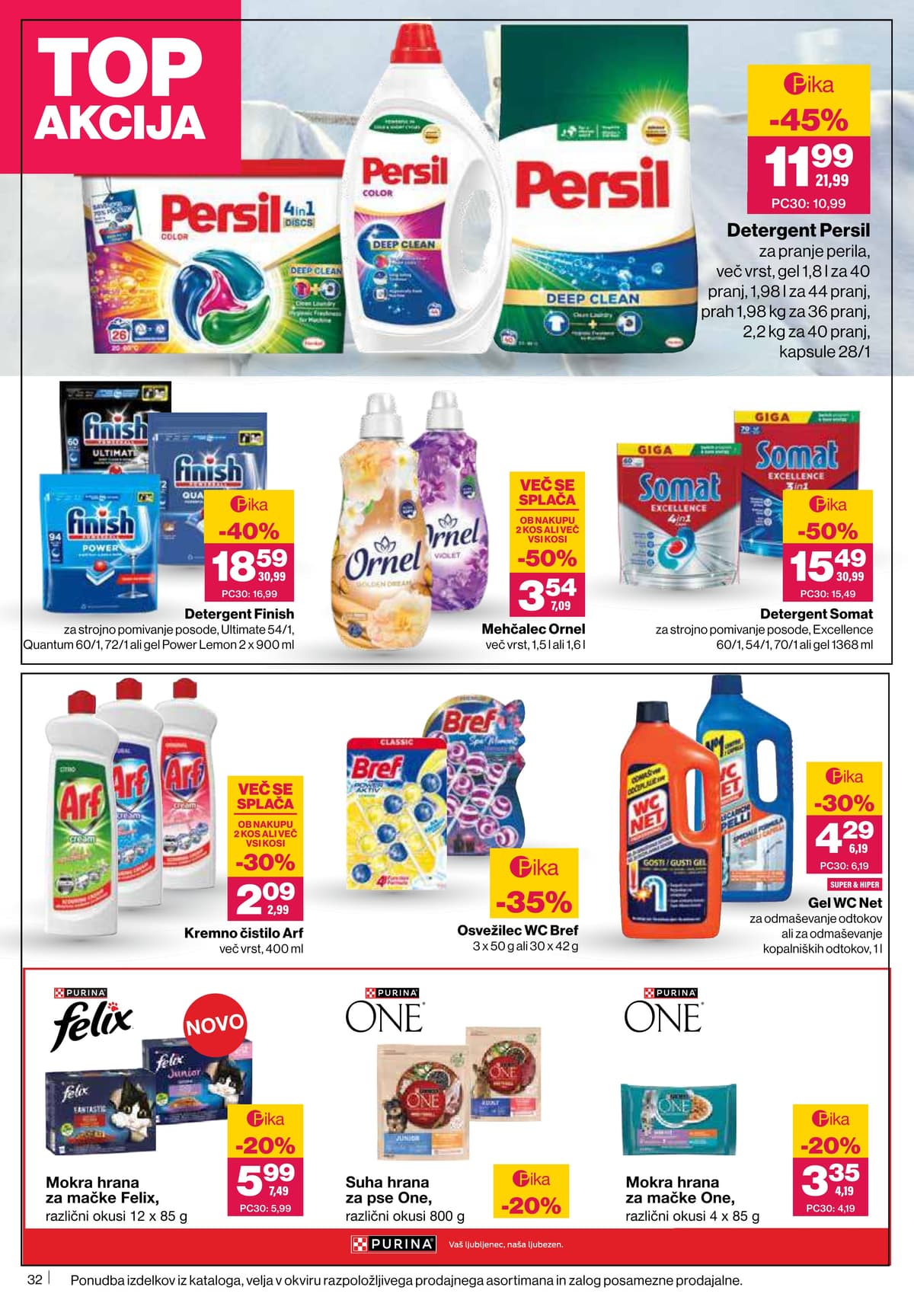 Stran 32. Mercator kataloga - Akcijska Ponudba