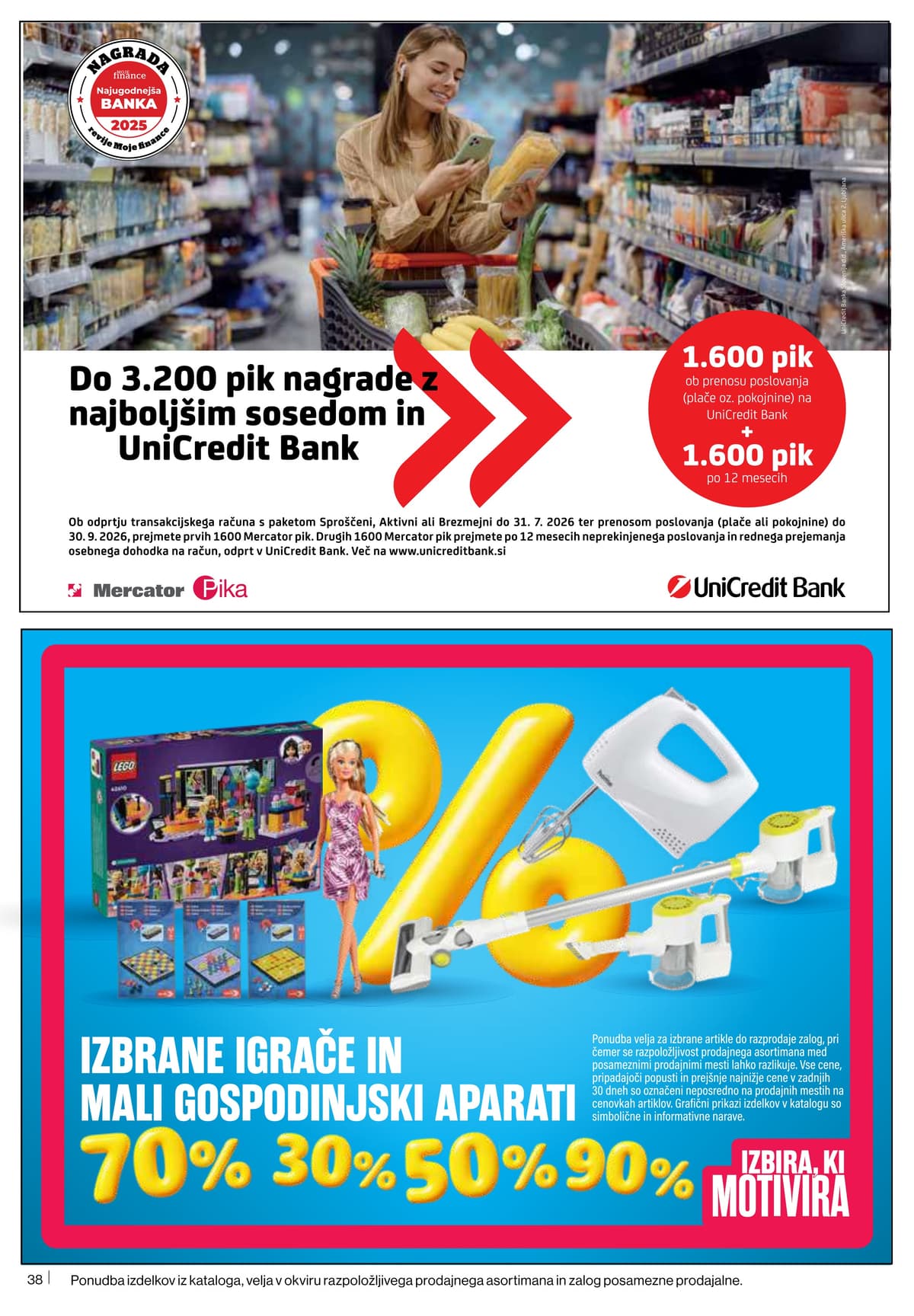 Stran 38. Mercator kataloga - Akcijska Ponudba od 23.06.2026