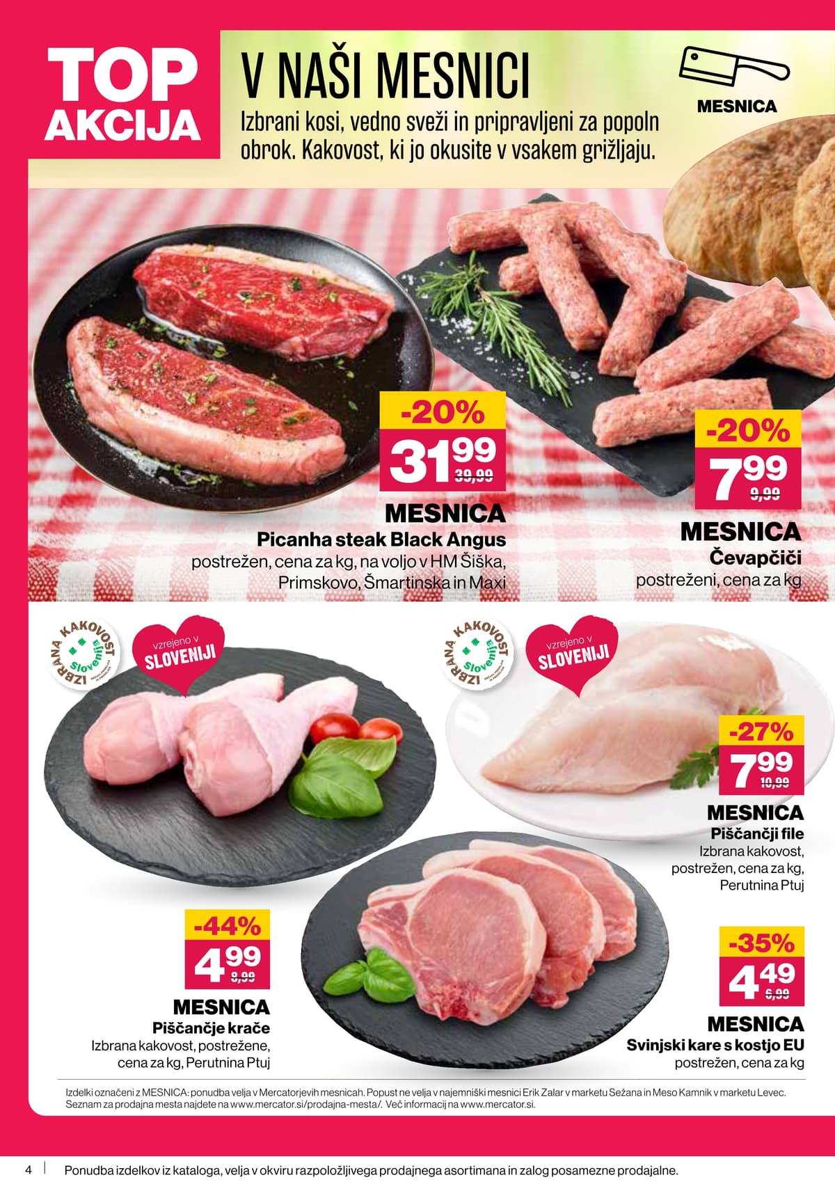 Stran 4. Mercator kataloga - Akcijska Ponudba od 23.06.2026