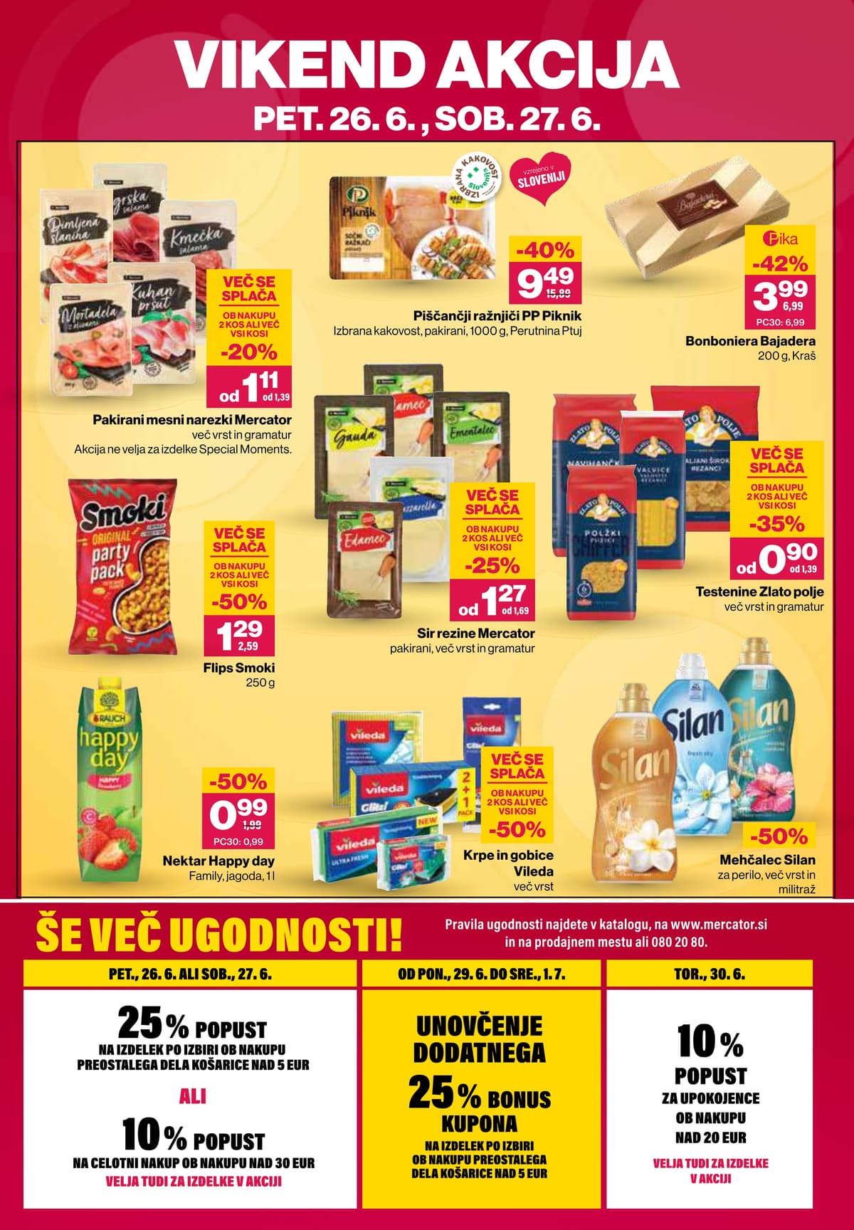 Stran 40. Mercator kataloga - Akcijska Ponudba