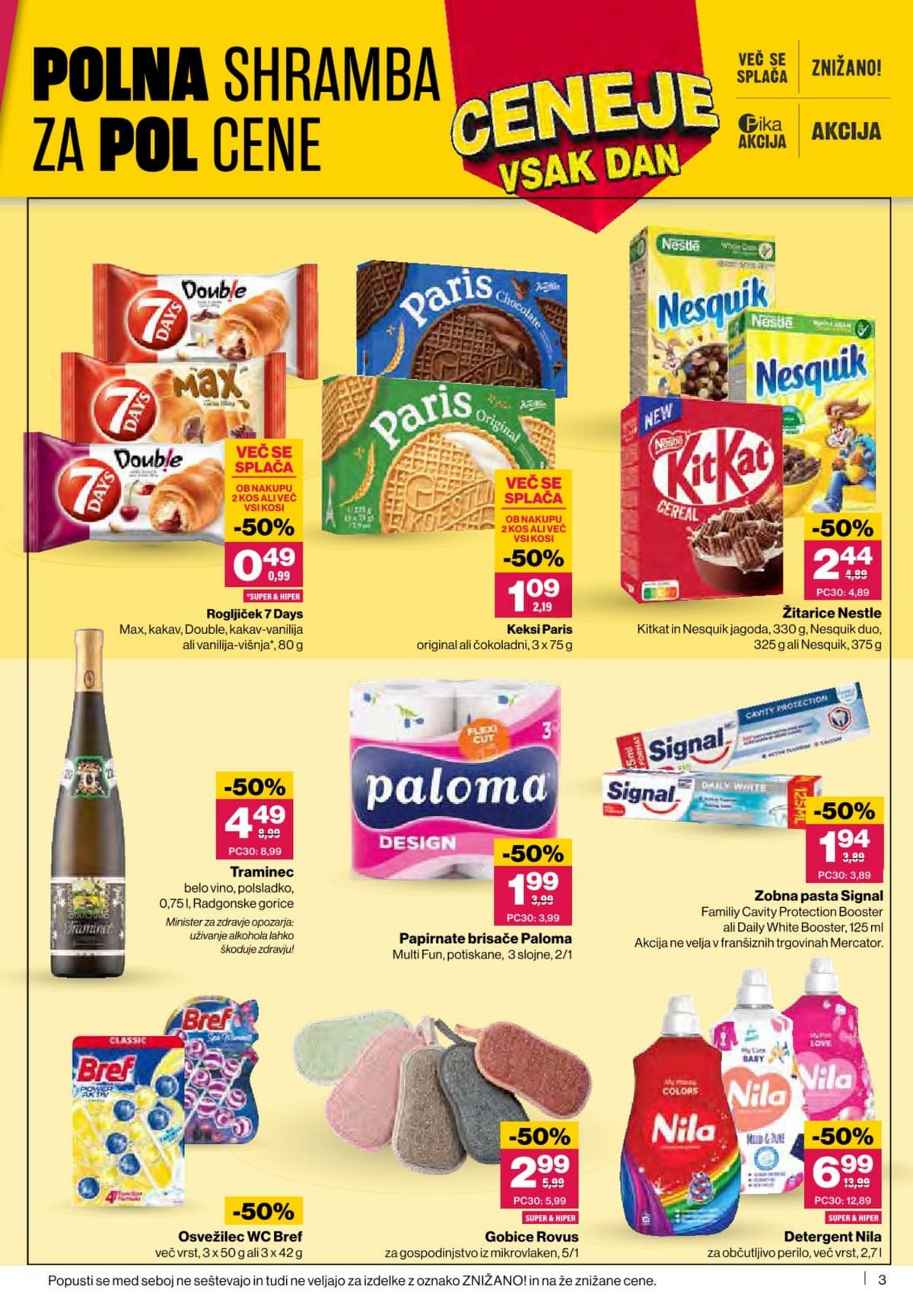 Stran 3. Mercator kataloga - Akcijska Ponudba