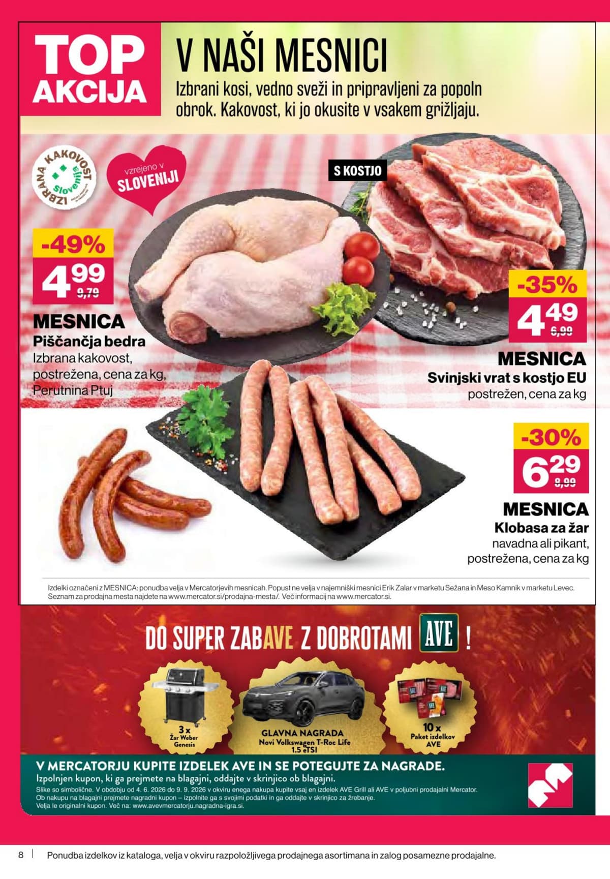 Stran 8. Mercator kataloga - Akcijska Ponudba