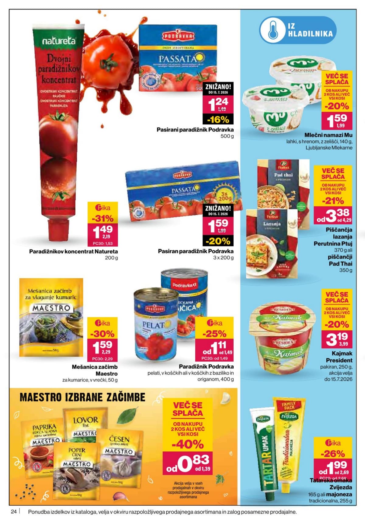 Stran 24. Mercator kataloga - Akcijska Ponudba