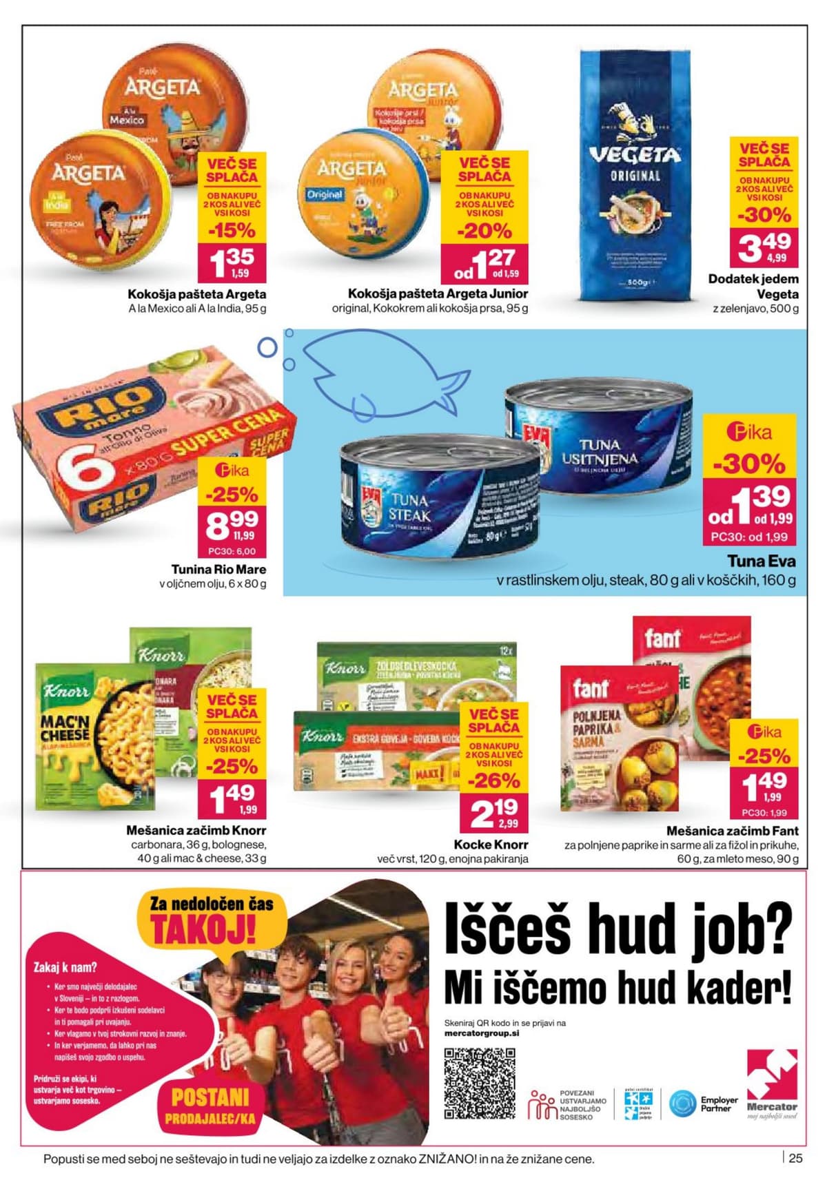 Stran 25. Mercator kataloga - Akcijska Ponudba