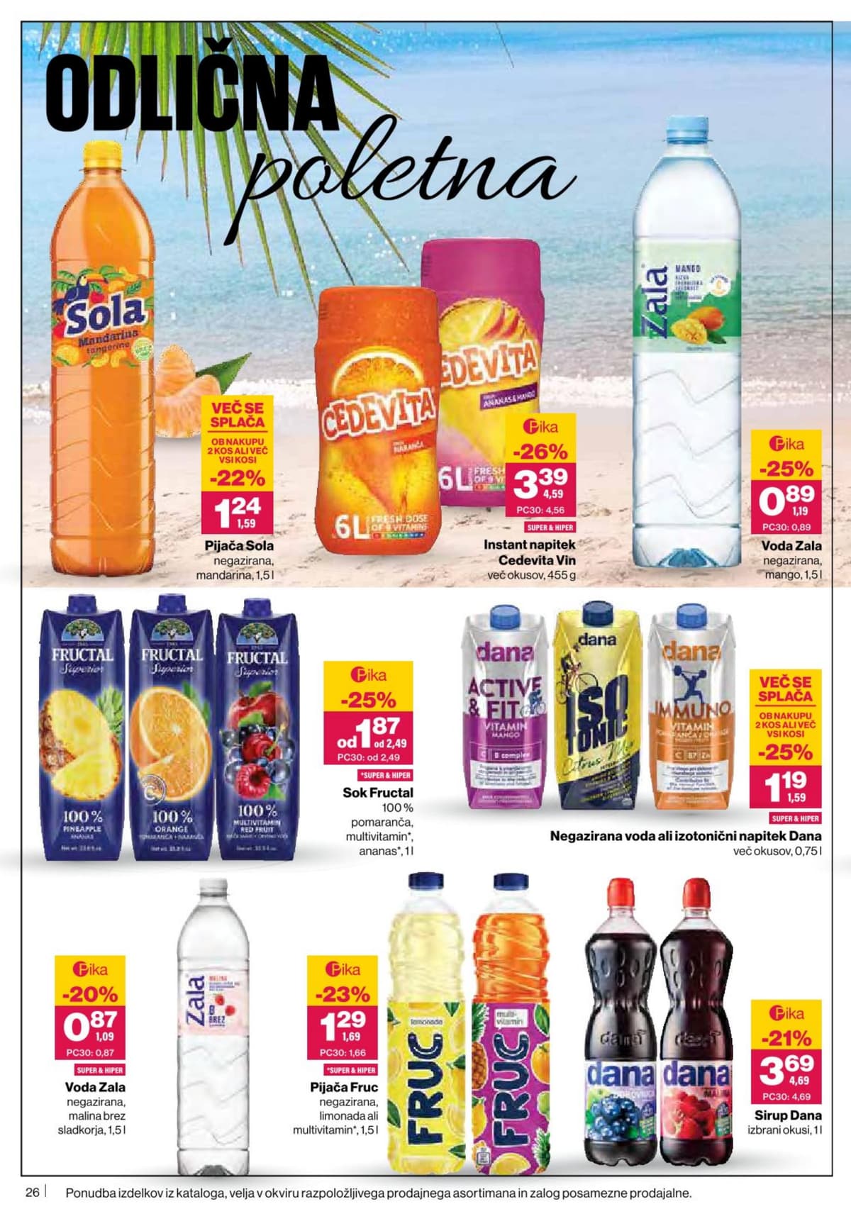 Stran 26. Mercator kataloga - Akcijska Ponudba