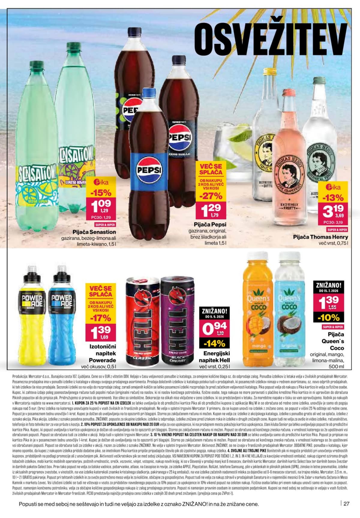 Stran 27. Mercator kataloga - Akcijska Ponudba