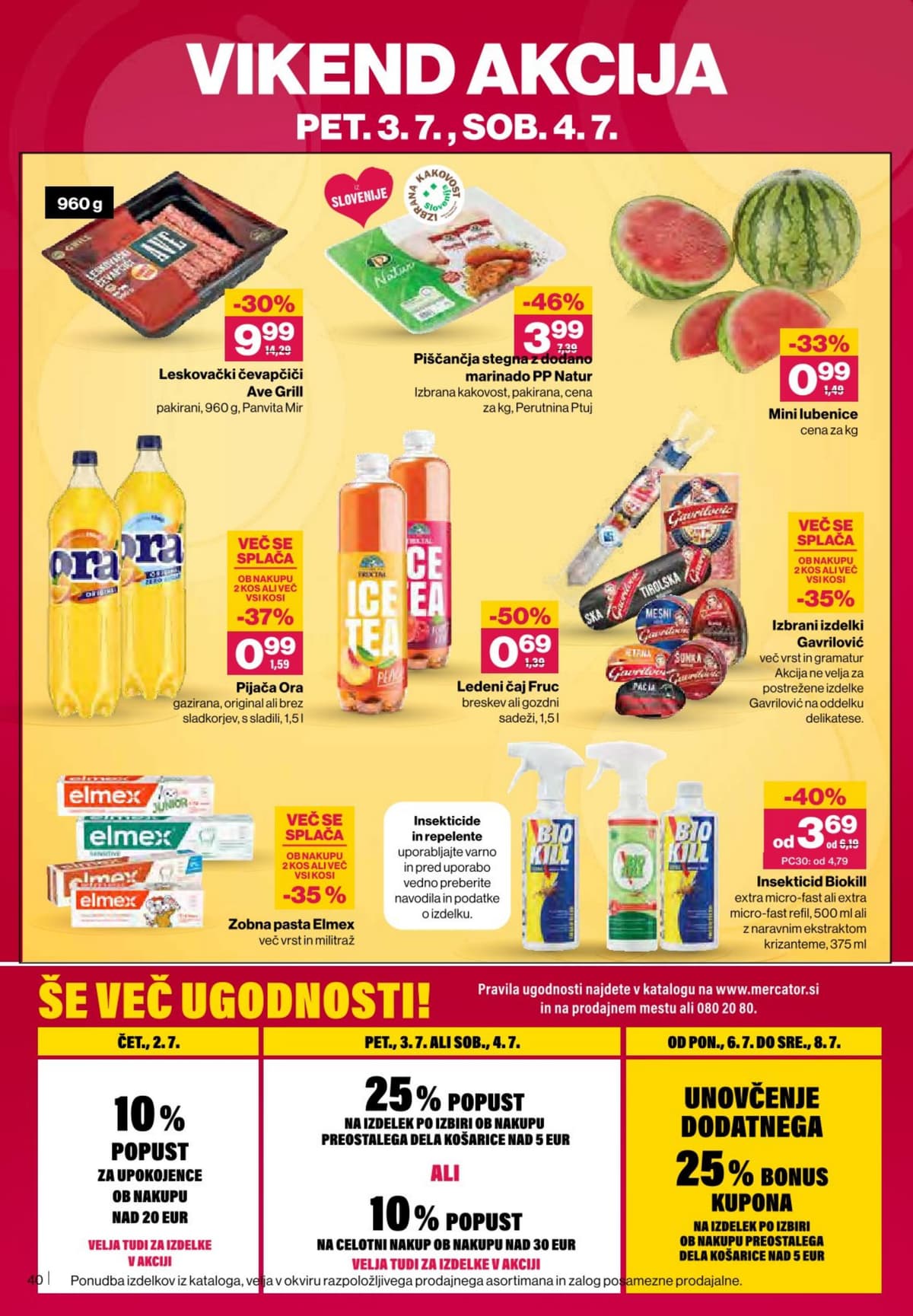Stran 40. Mercator kataloga - Akcijska Ponudba