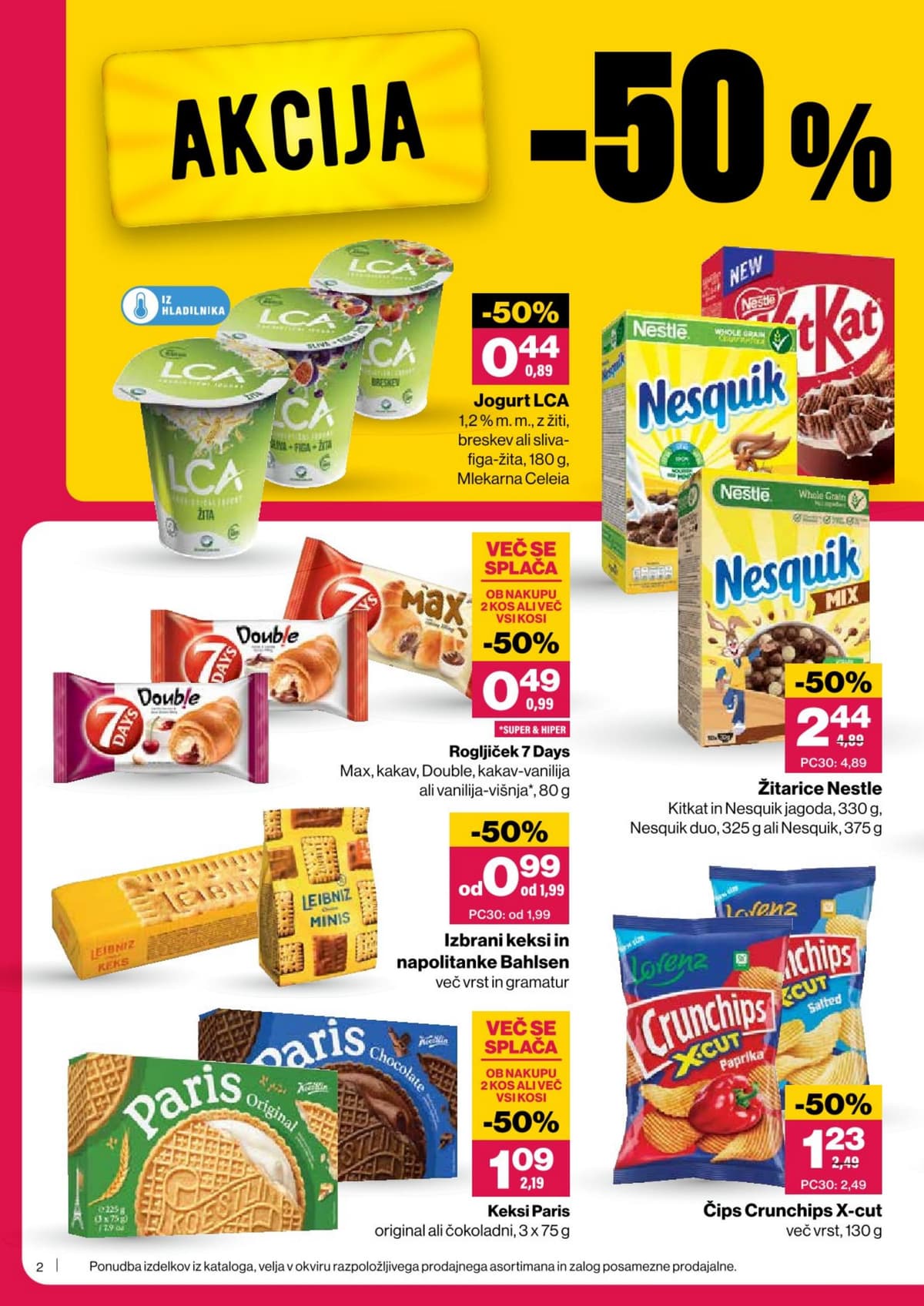 Stran 2. Mercator kataloga - Polna shramba za pol cene -50%
